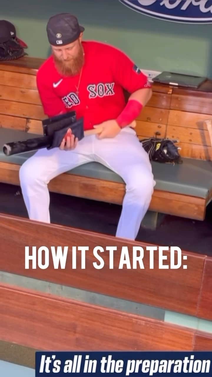 ジャスティン・ターナーのインスタグラム：「Trust the process #IYKYK」