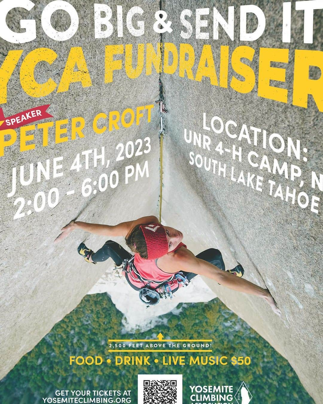 サッシャ・ディギーリアンさんのインスタグラム写真 - (サッシャ・ディギーリアンInstagram)「The Yosemite Climbing Association (YCA) is celebrating their 3rd annual fundraising event June 4th, 2pm - 6pm in South Lake Tahoe, NV. Open invitation!  Yosemite is one of those places that has a special magic to it. I have not spent nearly enough time here yet but it’s a destination that I can’t wait to return to. That said; it’s one of the most frequented National Parks in our country and often bears the brunt of impact from high volume tourism and climbing.  Therefore, it’s amazing to see organizations like @yosemiteclimbingassociation hosting its annual Yosemite Facelift, taking place September 20th-24th because they help to preserve climbing culture and the stewardship of our parks and wild spaces.  Reserve your camping during the Yosemite Facelift, 9/20-24 through recreation.gov. Check yosemiteclimbing.org for more details.  #yosemite #yosemitefacelift #climbing」5月19日 2時59分 - sashadigiulian