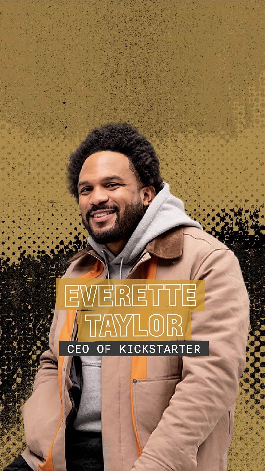 シボレーのインスタグラム：「Everette Taylor, CEO of Kickstarter, is on a mission to make the platform more inclusive. Find out his purpose and how he supports the Black community on a daily basis.」