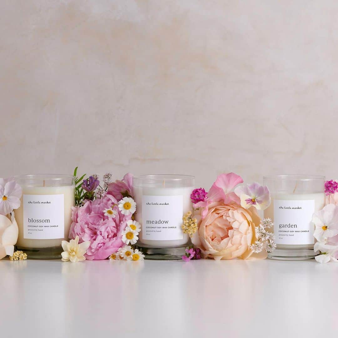 The Little Marketのインスタグラム：「Our most-loved hand-poured candles are now available at @prosperitycandle.   Since 2014, The Little Market has been ethically sourcing candles made by Prosperity Candle. We share the belief that equal opportunities for women and girls everywhere creates a bright future for all.」