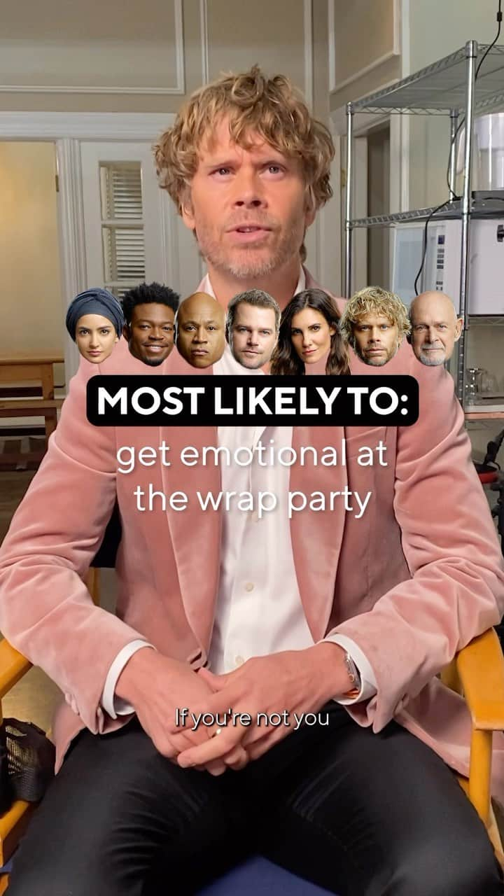 NCIS:LA 〜極秘潜入捜査班のインスタグラム：「SPOILER ALERT: YES, Everyone got emotional at the wrap party, and YES, everyone knows each other way too well... #NCISLA」