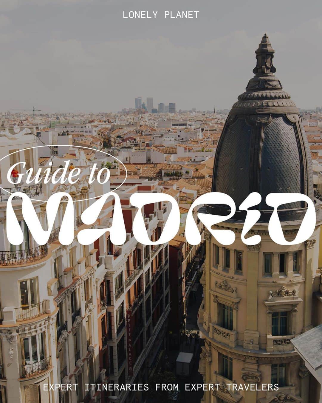 Lonely Planetのインスタグラム：「Welcome to Madrid 👋 If delish tapas in gorgeous tiled rooms, timeless old barrio bars, outdoor terrazas and contemporary art museums make your ears perk up, save this guide.  💥 BONUS: when to go 💥   Summer (Jun–Aug): Can be fiercely hot; many locals leave the city; in August, many restaurants close and sights operate on reduced hours, so be prepared.  Fall (Sep–Nov): Solid time to visit with mild temperatures; warmish in September, cool in November.  Winter (Dec–Feb): Can be bitterly cold; snow possible (but often clear skies); Christmas is a festive time in the city; flamenco festival in February.  Spring (Mar–May): Mild temperatures; Semana Santa (Easter) and May festivals.」