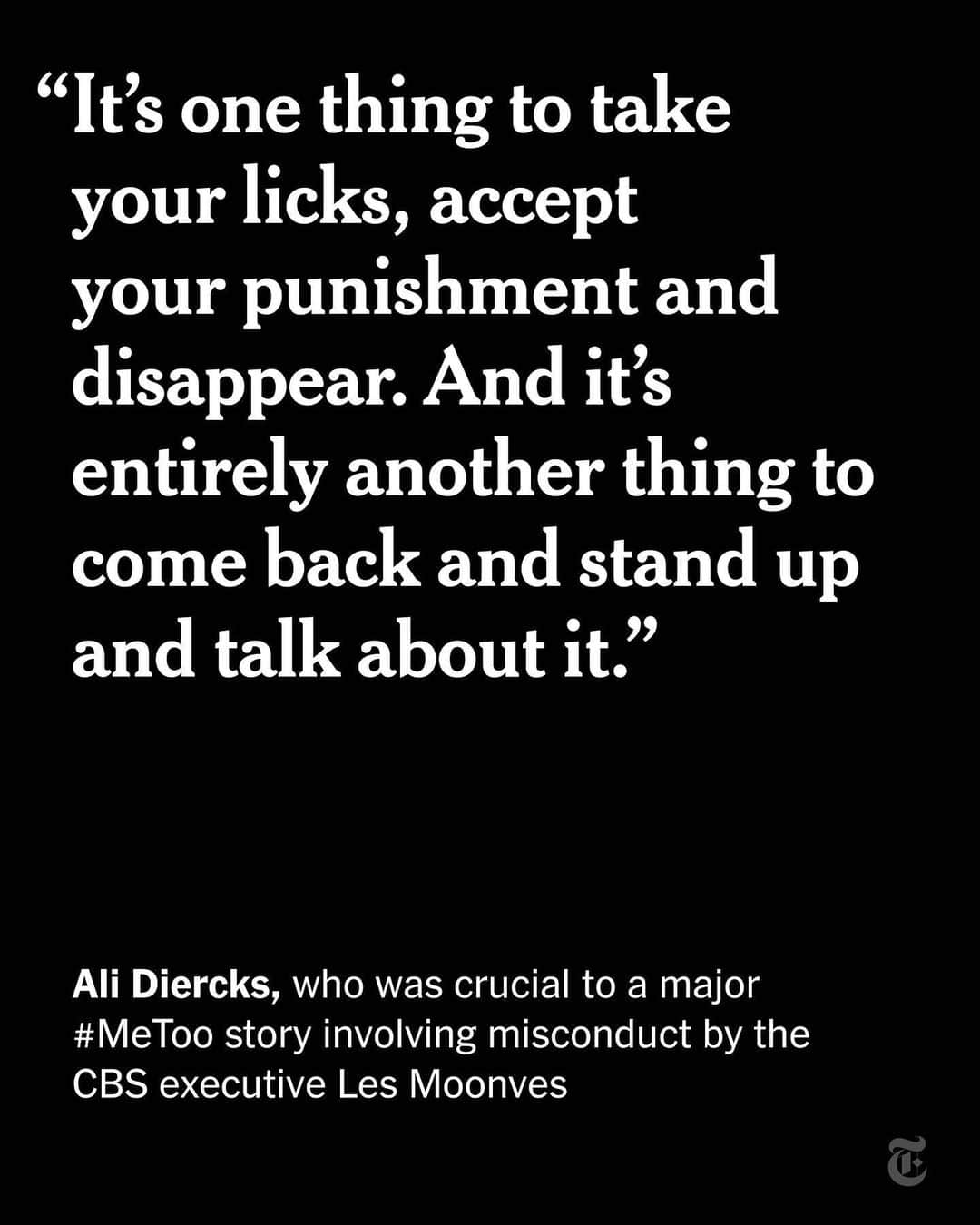 ニューヨーク・タイムズさんのインスタグラム写真 - (ニューヨーク・タイムズInstagram)「It’s been more than five years since the #MeToo movement, driven by reporting at publications including The New York Times, toppled powerful and abusive men. Behind that essential journalism were sources, many of them anonymous, who took enormous risks to expose harassment and sexual violence.  In Thursday’s episode of “The Daily” podcast, Rachel Abrams, a producer and reporter at The Times, spoke to Ali Diercks, a lawyer who provided crucial information for a major #MeToo story. Diercks has waived her anonymity to discuss the costs of her coming forward and what she thinks about her decision years later.  Listen to the full episode at the link in our bio. Photo by @lexey」5月19日 6時06分 - nytimes