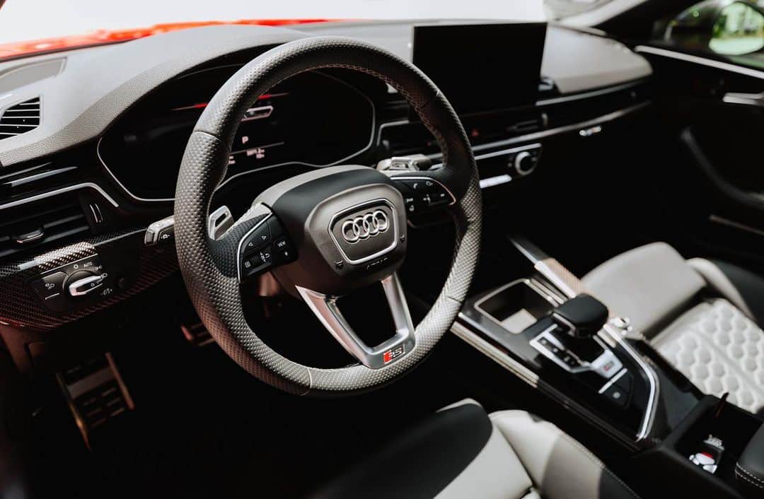 CARLiFESTYLEさんのインスタグラム写真 - (CARLiFESTYLEInstagram)「2022 Audi RS 5 🔺  Tons of carbon fiber in both interior & exterior   Immaculate interior with premium leather, ambient lighting, massage & heating seats + much more   #rs5 #rs5coupe #audirs5 #audiforsale  •  •  • #audi #audirs5coupe #audirs #audisport #audiclub #rs5audi #carsandcoffee #carmeets #exoticcarfactory #carsforsale  #orangecounty #cardealership #instacar #superexoticcars #carlifestyle #exoticcars #carsofinstagram #carsforsale #supercars #beautifulcars #occarmeets」5月19日 6時46分 - carlifestyle