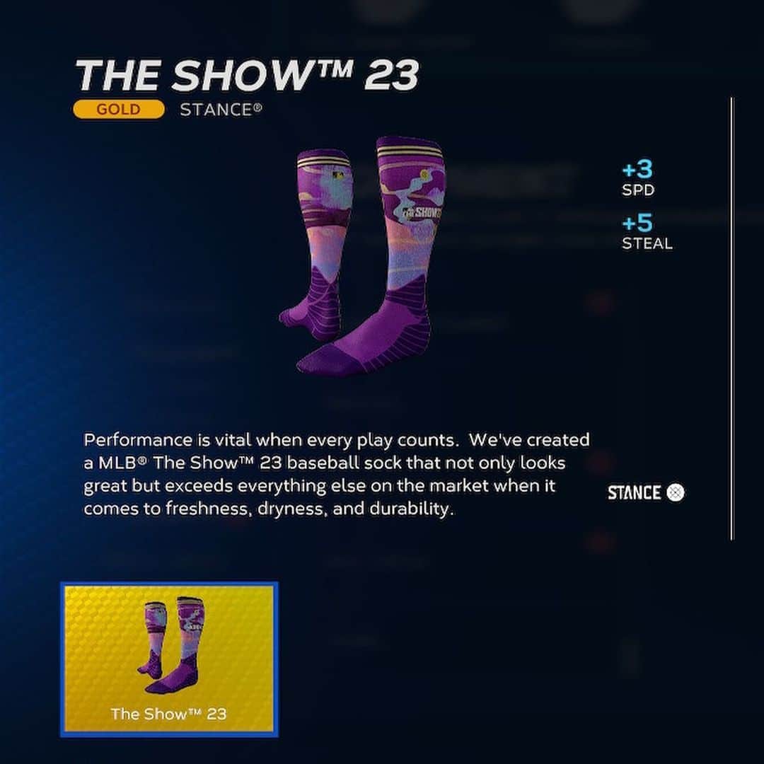 Stanceさんのインスタグラム写真 - (StanceInstagram)「Win a digital copy of MLB The Show 23! ⚾️🎮🧦  As #theofficialsockofmlb we’re giving out 5 digital deluxe codes for PS4/5 and Xbox Series X/S players.  Like and comment your console of choice for a chance to win. 🙌  Follow both @stanceofficial and @stancebaseball for even better chances. 🤝  Winners will be randomly selected on 5/26 and notified via DMs. 🏟️  #mlbtheshow #stancesocks #stitcheddifferent #mlb」5月19日 7時02分 - stanceofficial