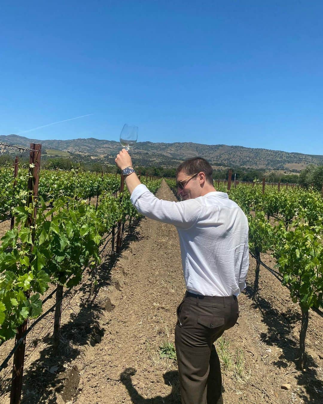 グレッグ・サルキンのインスタグラム：「Big wine guy」