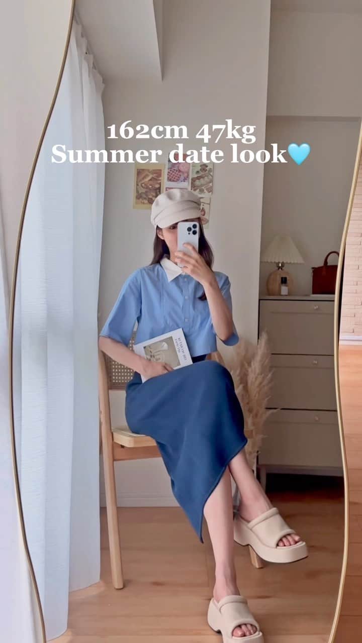 磯田 ひかる(Hikaru Isoda) のインスタグラム：「夏のデート5コーデ💞どれが1番好き？🫶  着用アイテムはコメント欄へ▷▶︎▷  —————————— picaru：162cm / 骨格ウェーブ 1st ブライトスプリング 2nd ブライトサマー  大人可愛いスタイルアップコーデ ヘアメイクを合わせた トータルスタイリングを提案🤍  不定期にストーリーで ファッションお悩み相談募集中🥰 ——————————  他の投稿を見る→【@picaruuu】  ン #snidel #スナイデル #celford #セルフォード #フレイアイディー #frayid #デートコーデ #モテコーデ #デート服 #おしゃれさんと繋がりたい #お洒落さんと繋がりたい #大人可愛いコーデ #今日のコーデ #イエベ春 #イエベ春コーデ #骨格ウェーブ #骨格ウェーブコーデ #LOOKBOOK #ルックブック #春服 #春コーデ」