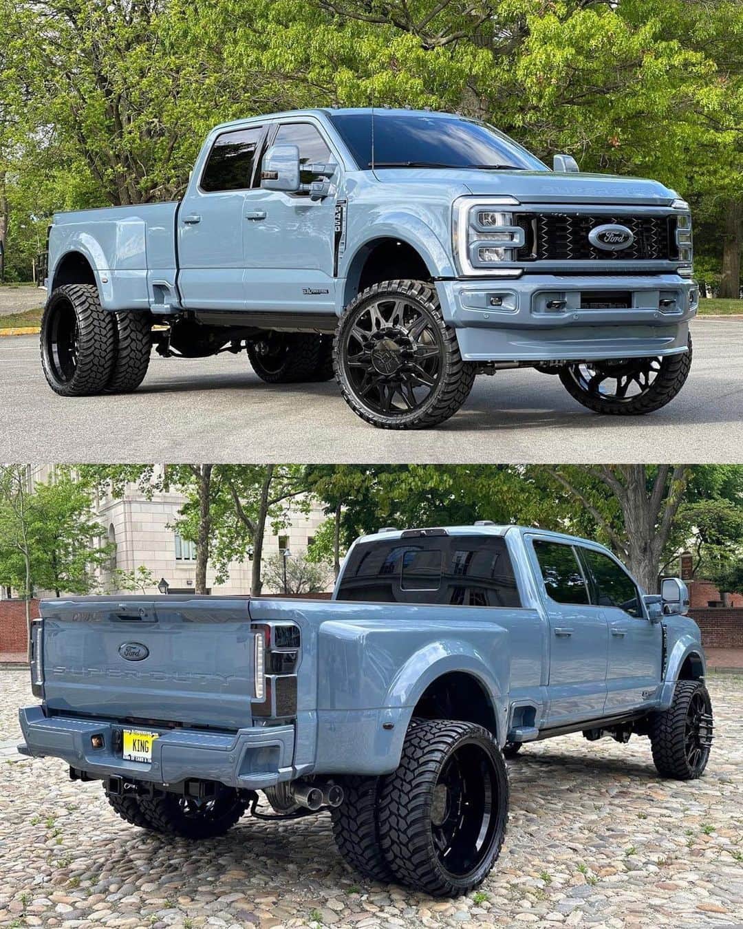 Truck Hubさんのインスタグラム写真 - (Truck HubInstagram)「The Azure blue on the new fords looking stunning 🤤 @nj_truck_king」5月19日 8時35分 - truck_hub