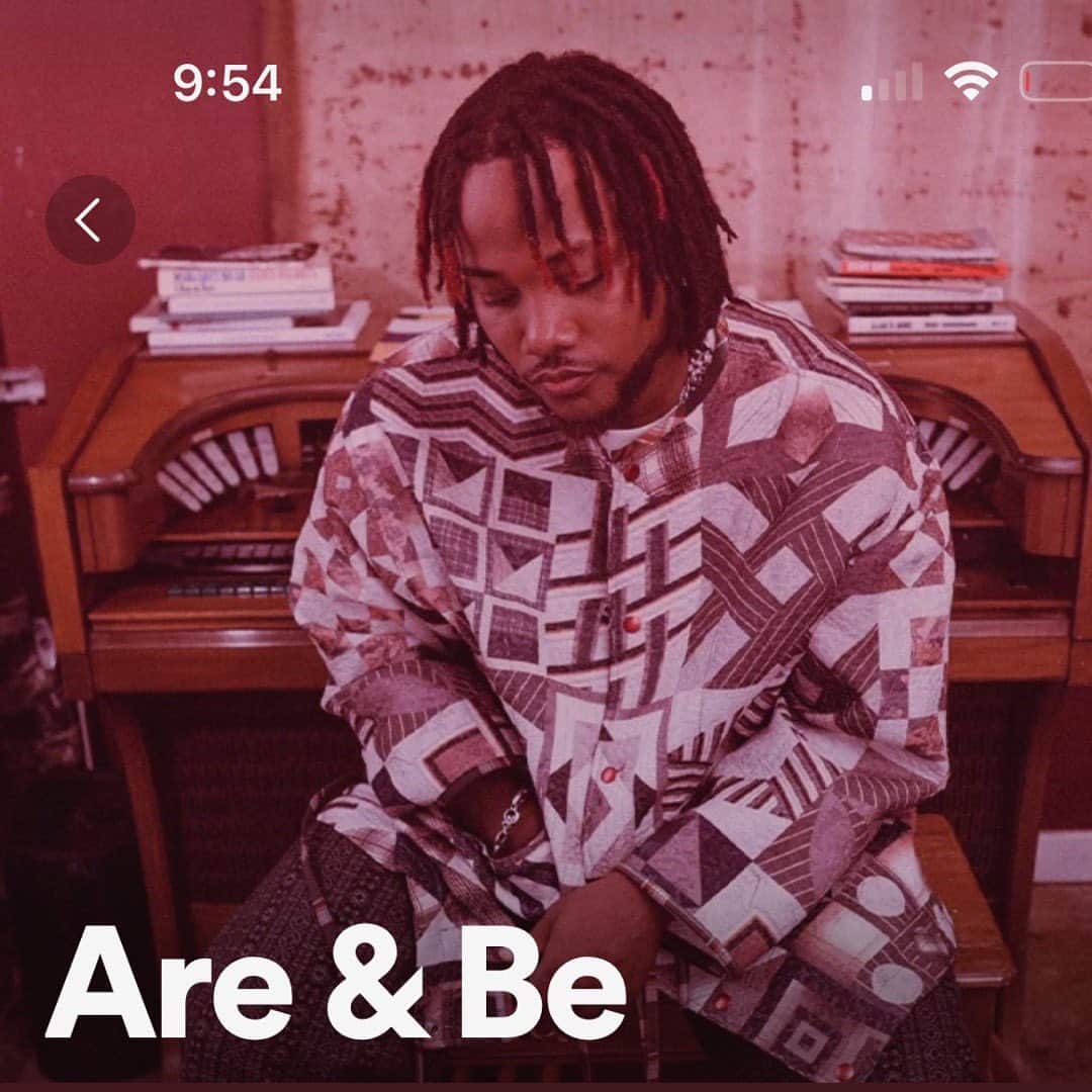 のインスタグラム：「Crash & Burn has been getting so much love and I’m extremely grateful!! Major shout out to @spotify for putting my single as the first song on the Are & Be playlist! It’s only up from here!!」