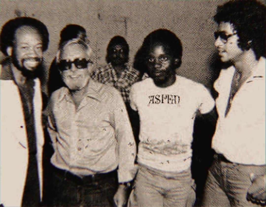 のインスタグラム：「#FBF With Maurice Lathouwers, Vice President of A&R at Capitol Records shortly before starting the first leg of our tour across Latin America in 1980.」