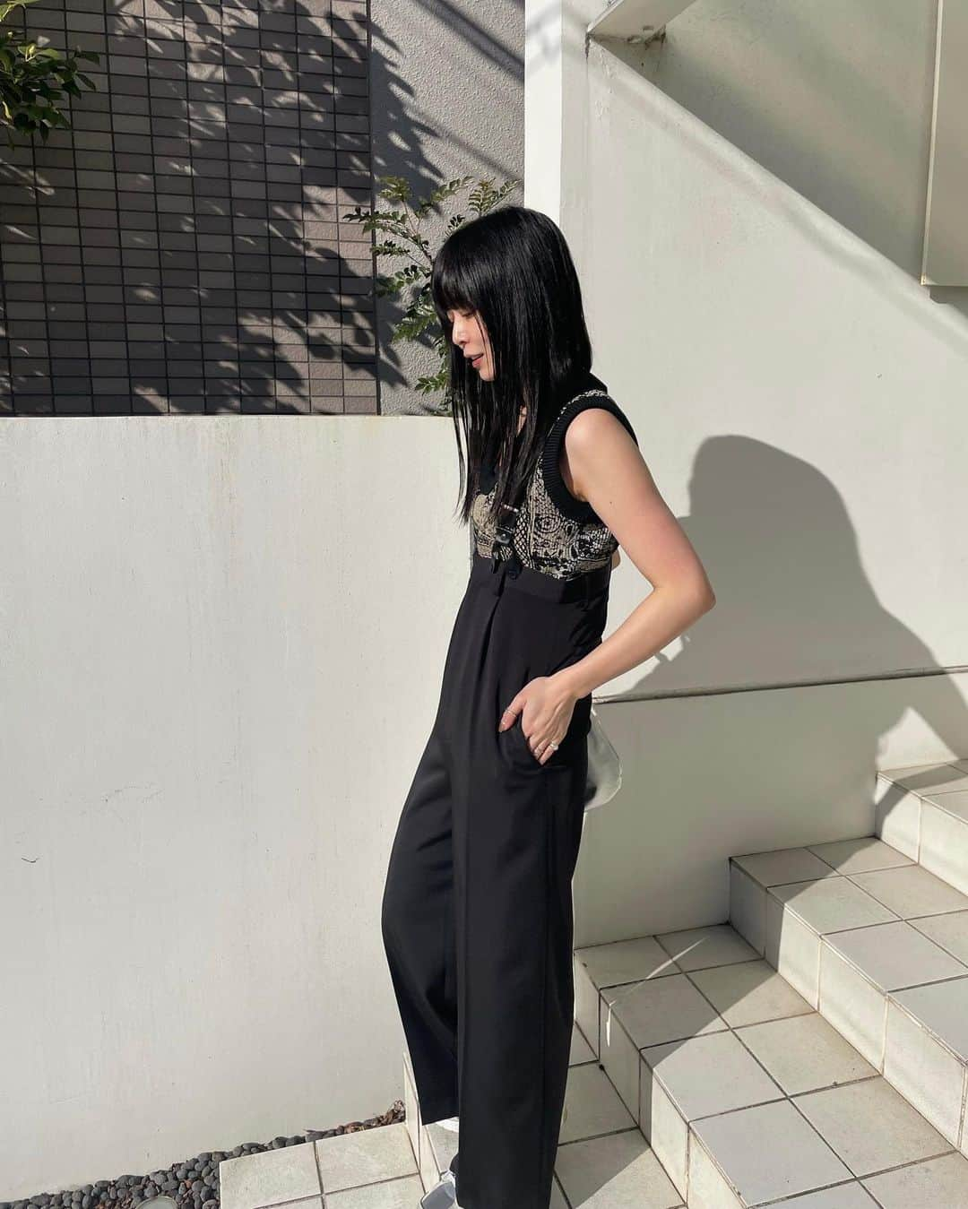 Ameri VINTAGE LUMINE SHINJUKUさんのインスタグラム写真 - (Ameri VINTAGE LUMINE SHINJUKUInstagram)「.   Coming soon ———  6/6(Tue)release  MEDI GENTILHOMME SUSPENDER PANTS (02310870750) ￥24,200 tax in  マスタード/ブラック/パープル S.Mサイズ  #23SSAMERI_MEDIGENTILHOMMESUSPENDERPANTS  @_23_ayana 164cm Mサイズ着用 @aym__319 174cm Mサイズ着用  @amerivintage #amerivintage  #ameri #ameri_staffsnap #ameri2023springsummer」6月2日 19時19分 - ameri_shinjuku