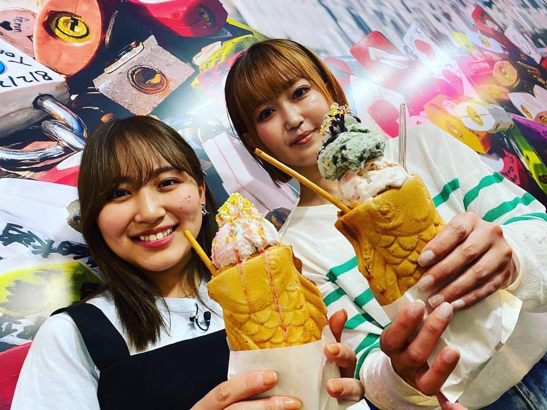 朝日放送「おはよう朝日土曜日です」のインスタグラム：「鶴橋のコリアタウンを満喫〜🇰🇷 #youtuber#MAIMAIさん#おは土のオンニ#鶴橋#コリアタウン #なないろリサーチ #6月3日放送#見てね！  #おは土#おはよう朝日土曜日です#ABCテレビ #堀くるみ」
