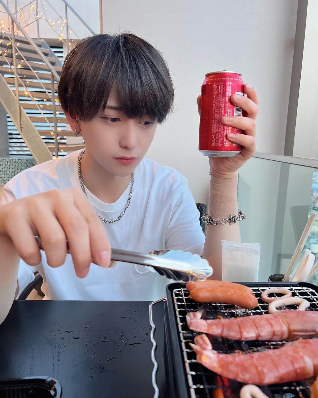 のインスタグラム：「ばーべきゅー」