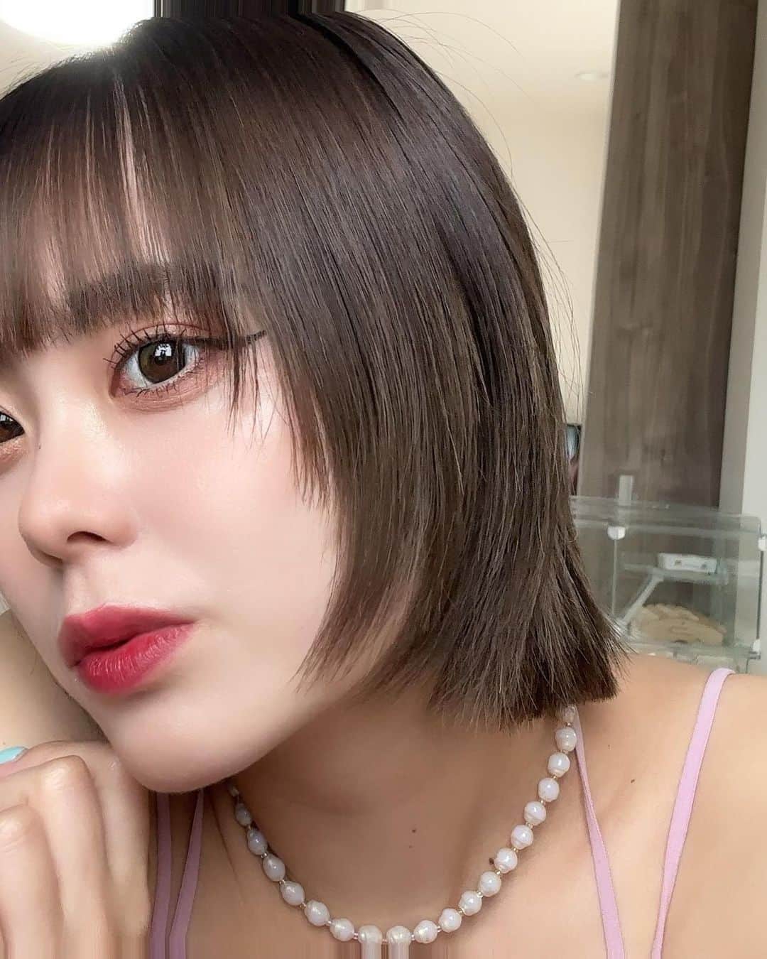 𝙍𝙚𝙣𝙖さんのインスタグラム写真 - (𝙍𝙚𝙣𝙖Instagram)「顔周りレイヤーてきな ・ ・ ダイエットのコツはゆるく長く続けること ・  #垢抜ける方法 #垢抜け #筋トレ女子 #夏に向けて #夏に向けてダイエット#トレーニング女子 #トレーニングウェア #自分磨き投稿 #自分磨きノート#ダイエット#ダイエット生活 #ダイエット仲間募集#夏カラー #オリーブカラー #オリーブグレージュ #レイヤーカット #レイヤーボブ #顔周りレイヤー #顔周りカット #ショートヘア  #ショート女子 #ショートヘアー#二重整形 #二重埋没 #埋没」6月2日 20時31分 - rena5083