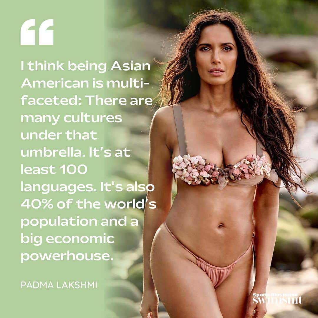 Sports Illustrated Swimsuitさんのインスタグラム写真 - (Sports Illustrated SwimsuitInstagram)「For Asian American and Pacific Islander Heritage Month, SI Swimsuit models Padma Lakshmi and Yumi Nu shared their thoughts on what it means to be of Asian American identity today.   They opened up about all things involving diversity, culture and how their backgrounds have shaped their careers and they’re sharing more at the link in our bio.」6月2日 21時59分 - si_swimsuit