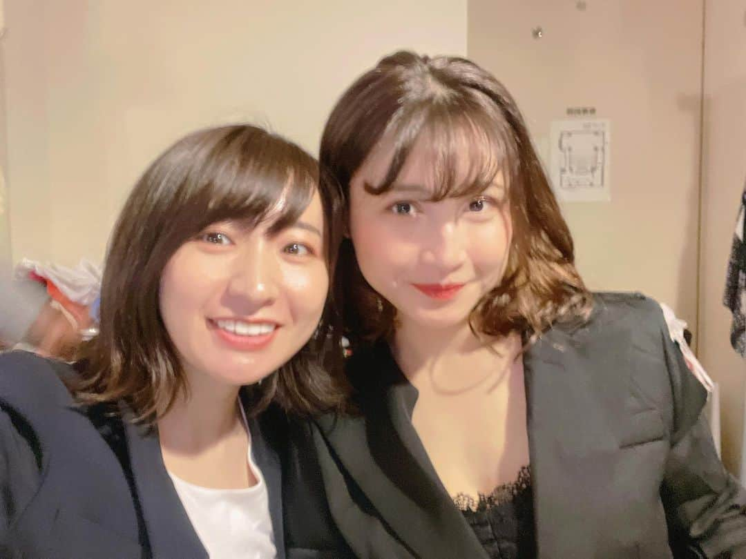 藤井奈々のインスタグラム：「無事二日目を終えることができました。  足元の悪い中、足をお運びいただき本当に、本当に！！ ありがとうございました✨✨  みんなの絶叫したい気持ちを、 私たちが代わりに「絶叫」 しますね！！✨  何か心にひとつでも、 残るものがありますように。。✨  感想コメントくださいー♡  だいすきすぎる、 安心感すぎる、ともなちゃんと🥹🫶❤️  #絶叫2023」