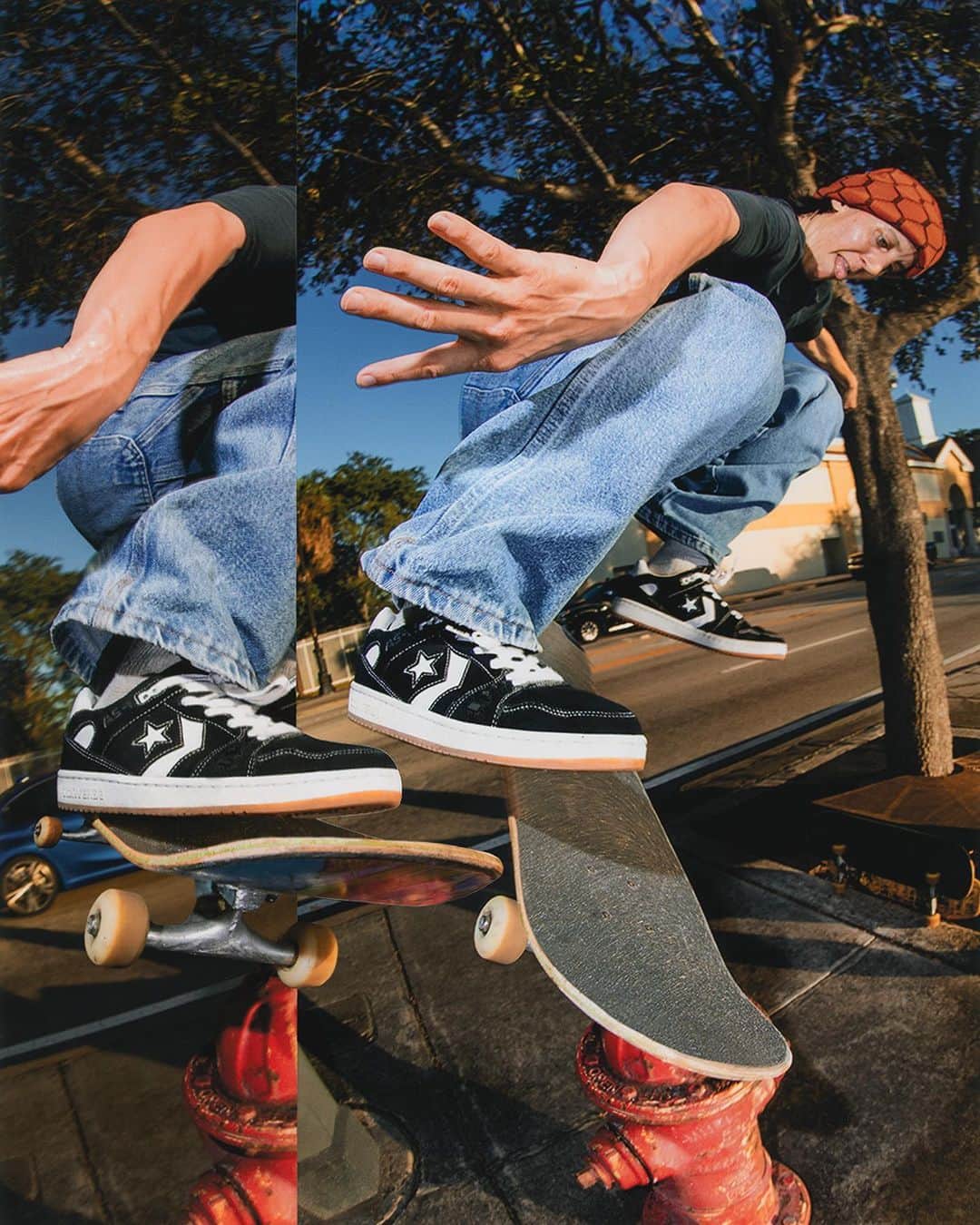 converseのインスタグラム：「New colors of the AS-1 Pro 🛹 just dropped ➡️ now in suede.  Designed in partnership with Alexis Sablone (@suminaynay), the style throws it back to ‘80s basketball shoes and ‘90s skate style. Get yours on Converse.com. #CreateNext」