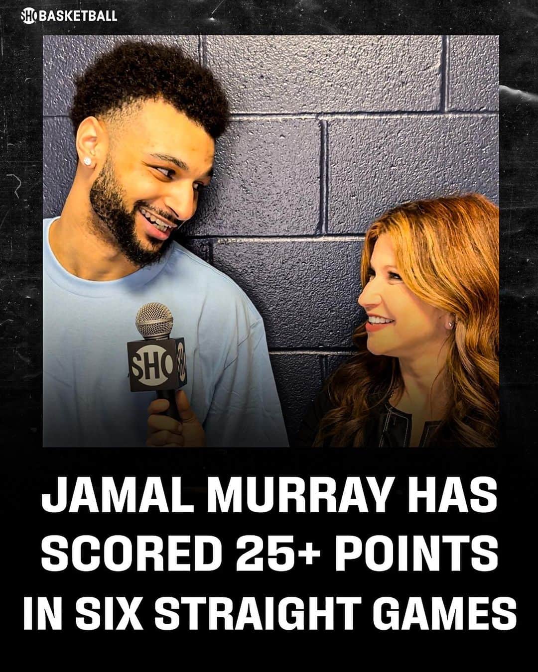 レイチェル・ニコルズさんのインスタグラム写真 - (レイチェル・ニコルズInstagram)「“I’m not playing shy.” Jamal Murray explains how he’s stayed so hot through the teeth of these playoffs - last night marked his sixth straight game scoring 25+ points, and now the #Nuggets have a 1-0 lead over the #Heat in the #NBAFinals.」6月3日 0時04分 - rachel_nichols