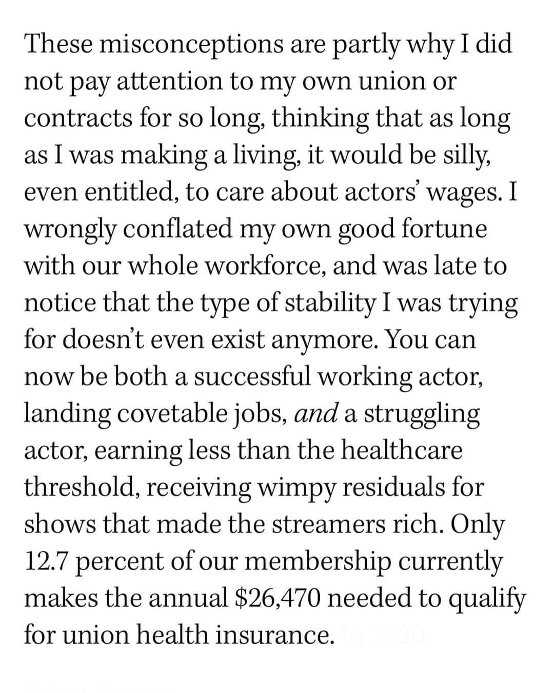 タヴィ・ゲヴィンソンさんのインスタグラム写真 - (タヴィ・ゲヴィンソンInstagram)「Audition pay is in the @sagaftra contract but most performers don’t know about it! So I wrote this for @hollywoodreporter using what I’ve learned as a founding volunteer of @auditionsarework. I tried to distill our amazing group’s work over many months and to understand why it’s somehow radical for actors to talk about their owed wages. Link in bio to read in full ☀️ Thank you @vanessalchester @teeocho @iamtelesmar @carynwestsfa for refining these points with me 💛 join us Thursdays on zoom for @auditionsarework office hours 😃」6月3日 1時18分 - tavitulle