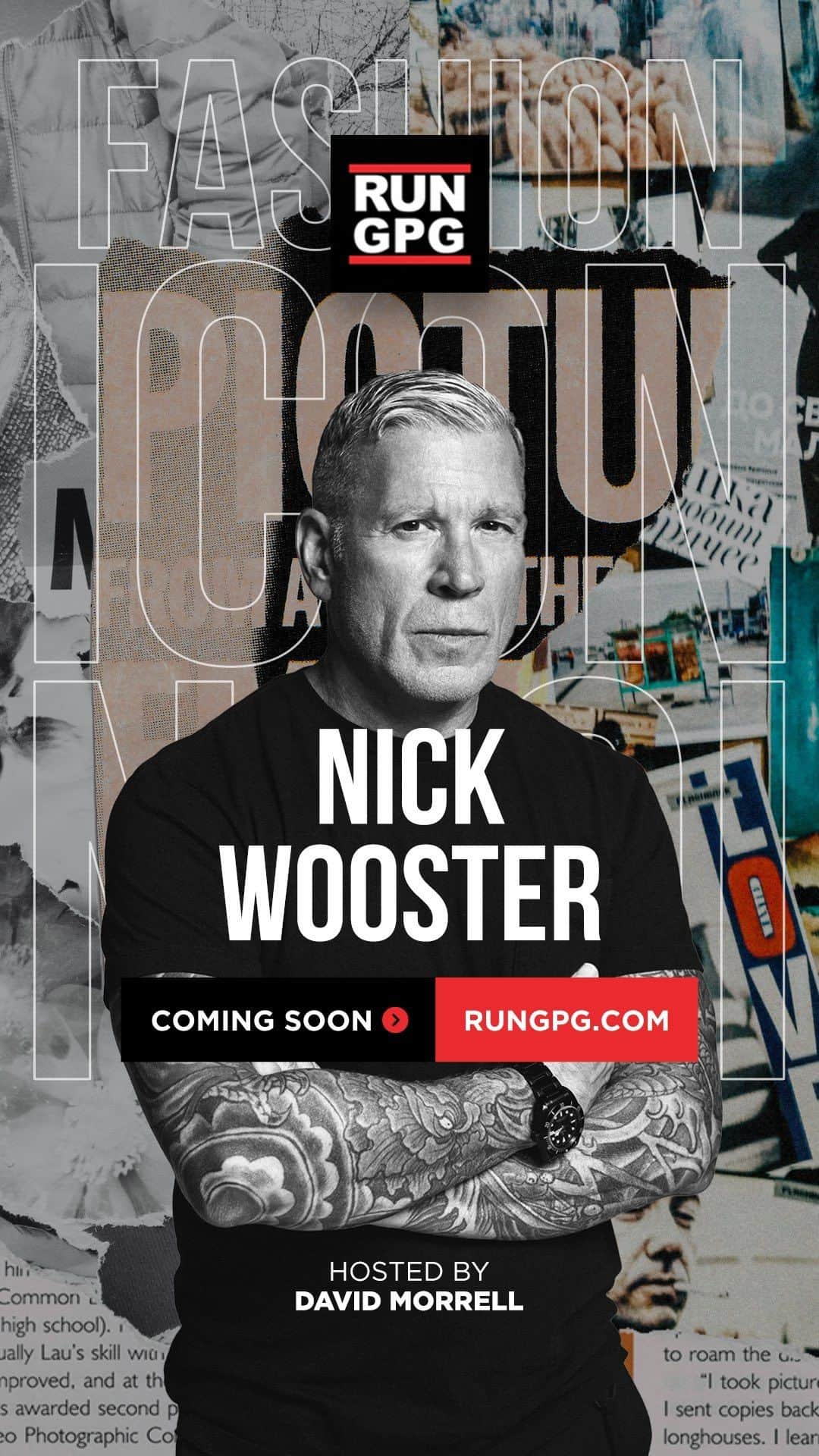 ニック･ウースタのインスタグラム：「**COMING SOON** Get ready for the ultimate fashion insider scoop! Our upcoming podcast episode features none other than the legendary “Woost God” himself!  On this episode we dive into the world of Nick Wooster, the fashion industry’s biggest game-changer for over three decades! From styling the stars to shaking up the biggest American fashion brands, his resume is a who’s who of fashion royalty. Join us as we unveil the secrets behind his career, hear firsthand about his collaborations with the likes of Calvin Klein and Ralph Lauren, and discover how he’s rewriting the rules of style with his boundary-pushing fashion authority. Stay tuned for drop! Link in my bio . . . 🎙️🎙️🎙️」