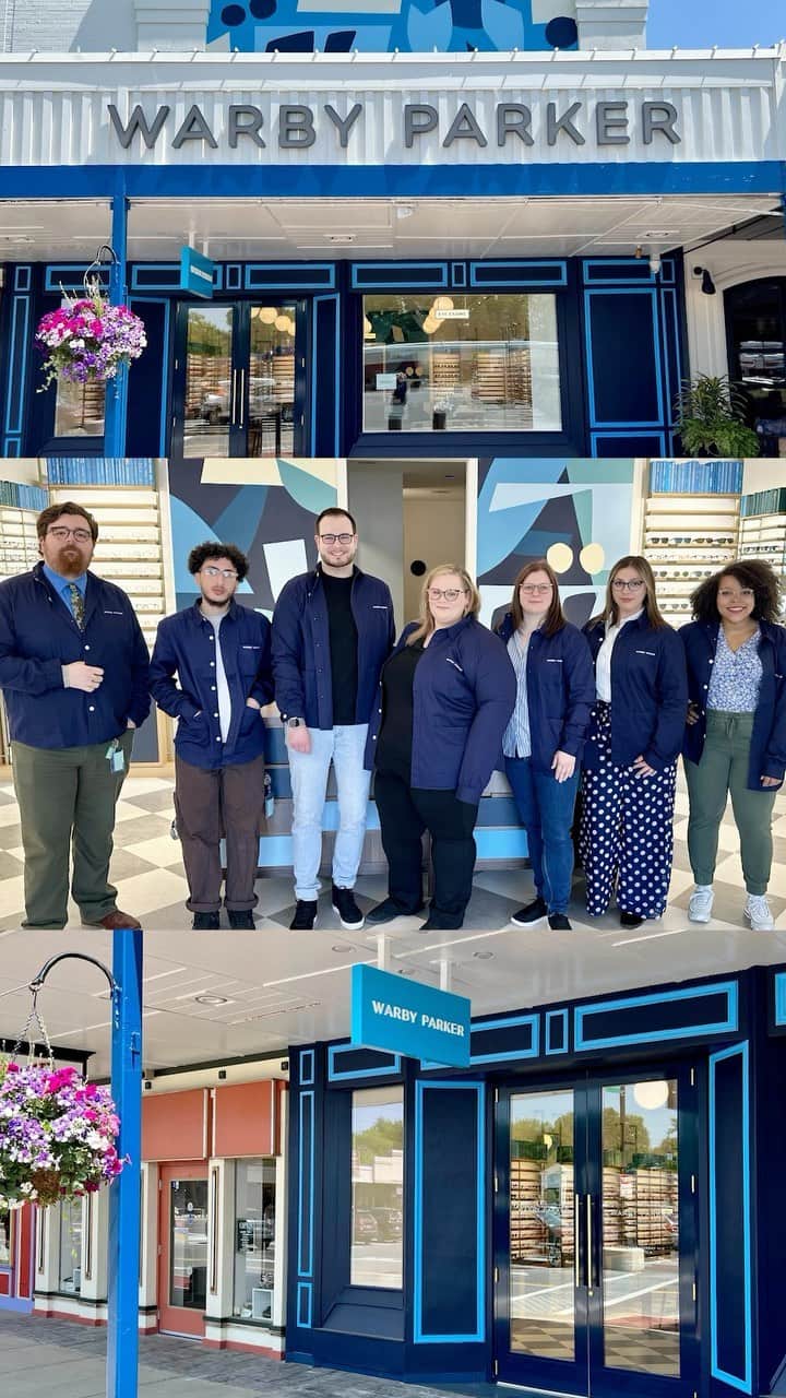 Warby Parkerのインスタグラム：「We’re putting down roots in three new cities this weekend, and we’d love to see you IRL! Come say 👋 if you’re in the neighborhood.  📍 Stuyvesant Plaza in Albany, NY 📍 Bradley Fair in Wichita, KS 📍 SanTan Village in Gilbert, AZ」