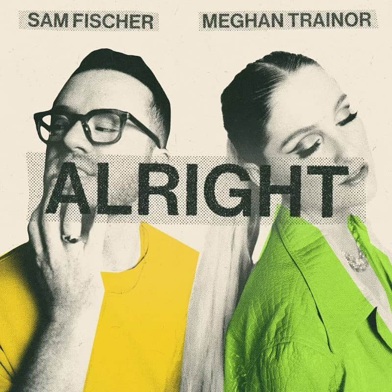 メーガン・トレイナーのインスタグラム：「Cant believe after four years, “Alright” is finally out in the world!!!!! 💛💚 So proud to have worked together on this with my bestie and we hope you enjoy this emotional banger 🥹💖 #Alright」