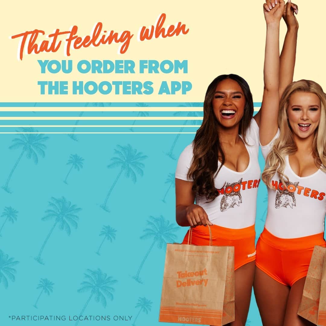 Hootersさんのインスタグラム写真 - (HootersInstagram)「Skip the delivery apps. Order all your favorites directly from the Hooters App or Hooters.com」6月3日 2時30分 - hooters