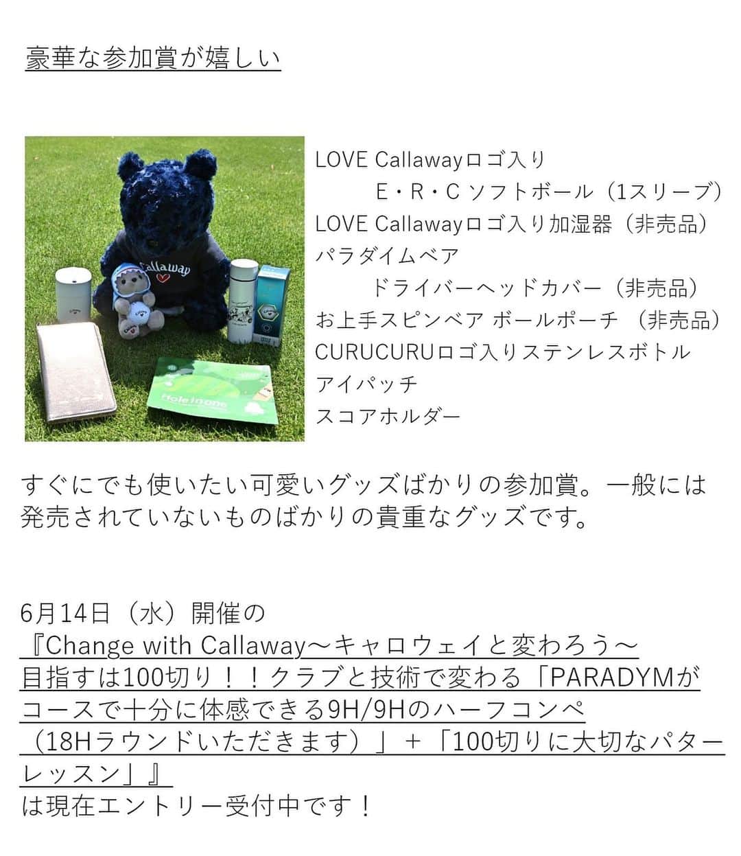 日本産 キャロウェイ ベア パラダイム ヘッドカバー love ヘッドカバー