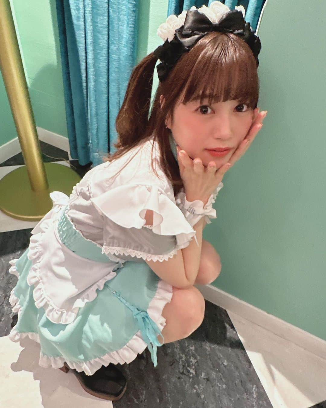 天宮花南のインスタグラム：「いよいよバースデーイベント明日です なんか緊張しちゃう。 ラムタラさんもマイフェイバリットさんでもたくさんの人が来てくれて祝ってもらえたら幸せです🥺  明日の詳細  🐝開催日時：2023/5/20(土) 12:00 ～ 🐝会場：ラムタラ 秋葉原店 🐝衣装：水着 発券開始日：4/28(金) 定員：50名  🐝開催日時 5/20(土) 17:00〜23:00  🐝場所 マイフェイバリット 東京都千代田区外神田４丁目４−９ 松井ビル 4階  🐝イベント参加条件 ご来店＋ご飲食代  ⚠️こちらは予約とかなしで気軽に入れるのでふらっと来ても大丈夫です！！！  🐝イベント内容 乾杯セット、お絵描きオムライス、精霊の歌声(カラオケ)、限定オリジナルシャンパンむふふ🩷な特典付き  . . . . . #秋葉原#コンカフェ#イベント#バースデー#バースデーイベント#メイド服#コスプレ#水着 #akihabara#maidcafe#birthday  #cosplay」