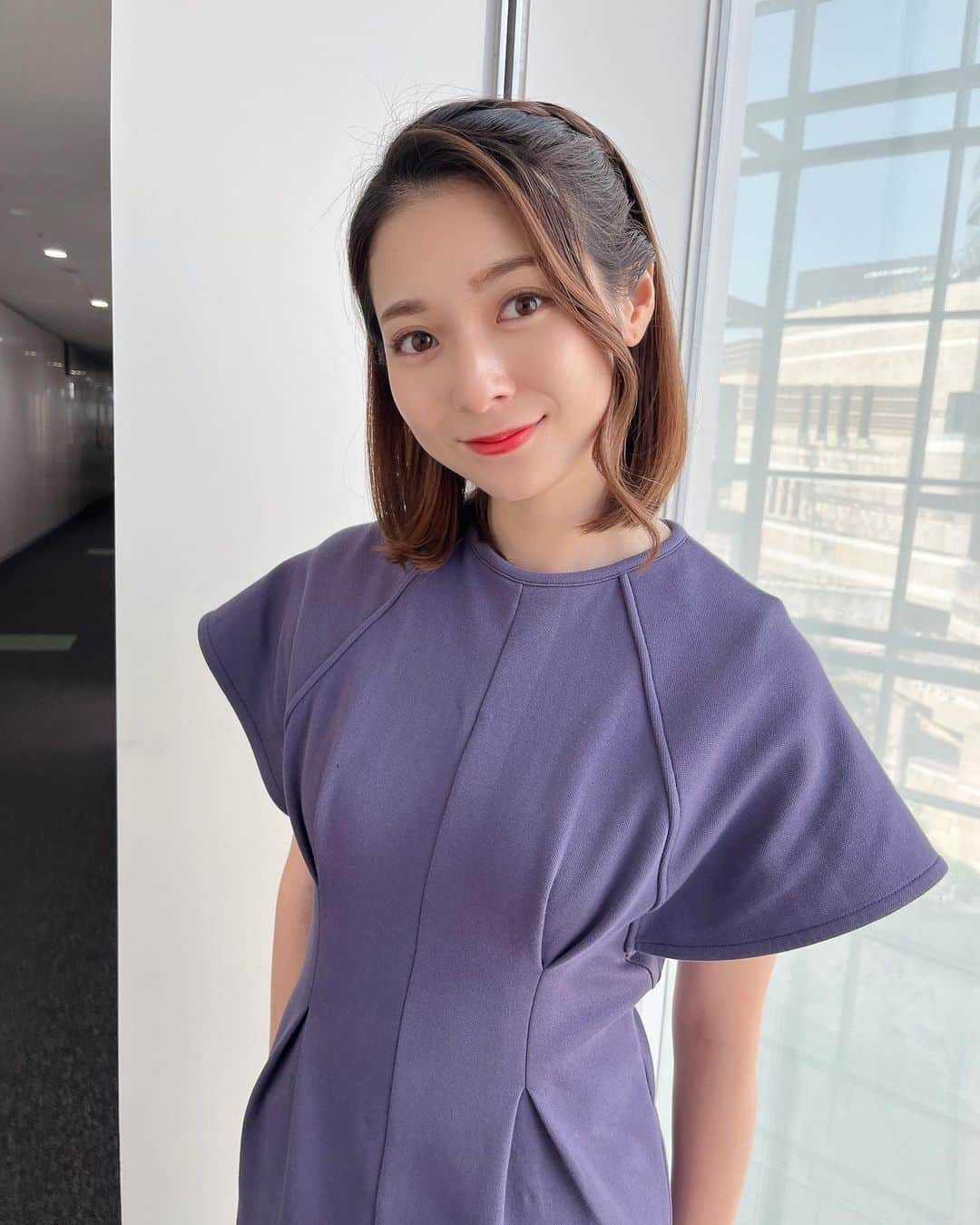 住田紗里のインスタグラム：「水曜日と木曜日のグッド！モーニングの衣装です☀️  ワンピース ánuans（@anuans.official）  トップス UNTITLED（@untitled_official.jp）  スカート ánuans（@anuans.official）  #グッドモーニング#衣装#anuans#untitled#ワンピース#テレビ朝日#テレ朝#テレビ朝日アナウンサー#アナウンサー#住田紗里」