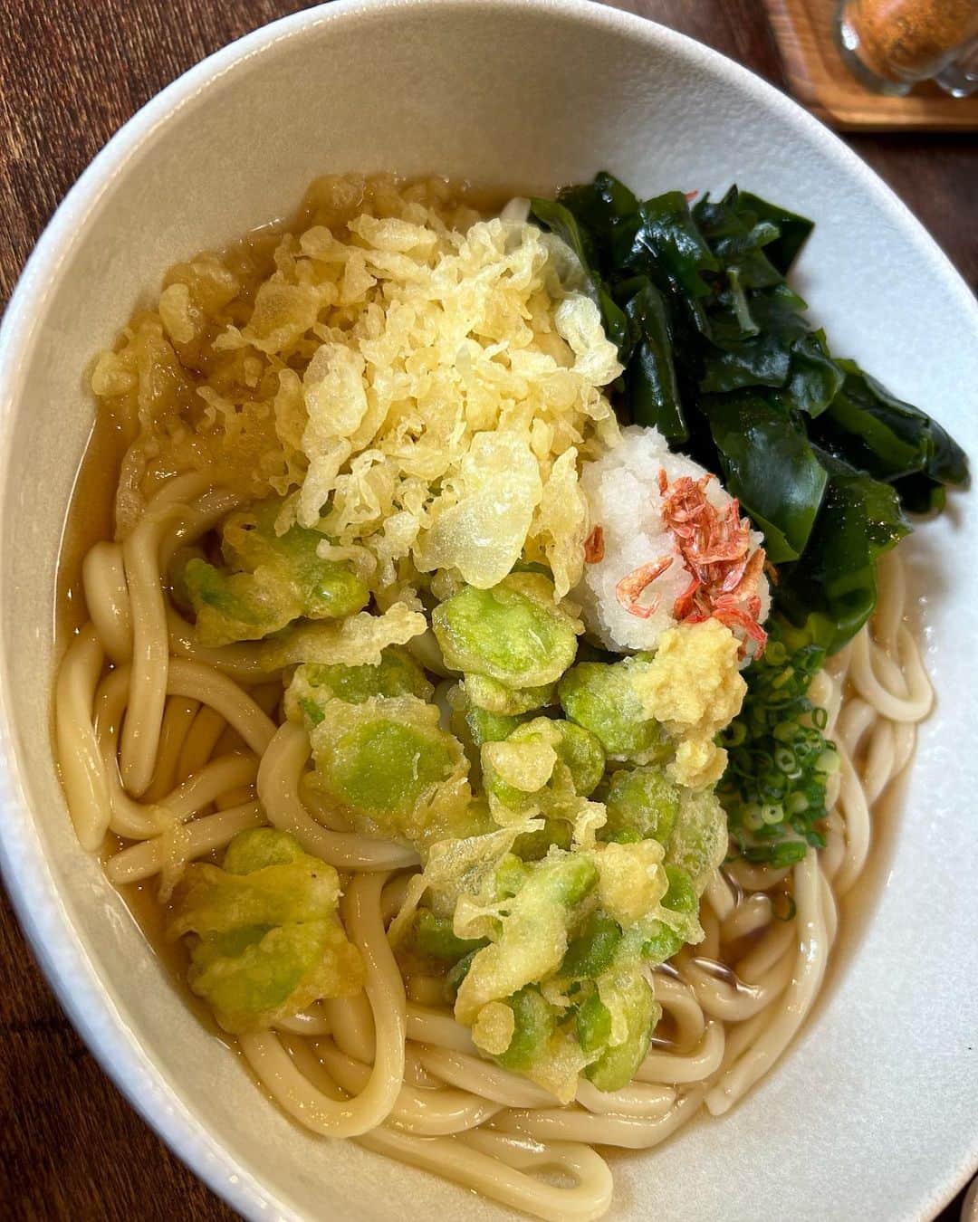世手子さんのインスタグラム写真 - (世手子Instagram)「Tokumori Udon🍲✨✨ Broad bean tempura is delicious(=´∀｀) The soup stock is delicious, so the curry is also excellent 🍛 えりかと #デカ盛り (〃ω〃)www @udon_sato #うどん佐糖 #調布市 #布田駅 #うどん #グルメ #特盛 うどん注文(*^◯^*) #そら豆天ぷら 美味しすぎた(^^)v #ごぼてんうどん もうまし(*⁰▿⁰*) リーズナブルな人気店(´∀｀=) #穴場スポット (๑╹ω╹๑ ) 出汁がおいしいのでカレーも絶品でした(^з^)-☆ 寿司太郎にも大好評^_−☆ #デカ盛りグルメ としても普通にファミリーでも楽しめるお店です♪( ´θ｀) #ドタバタ育児  #二児のママ  #2児育児 #赤ちゃんのいる暮らし  #3歳男の子 #3歳差育児  #二児の母 #二児ママ  #ママシンガー  #二児育児 #2児ママ #2児のママ #赤ちゃんのいる生活 #PR」5月19日 11時00分 - rojide