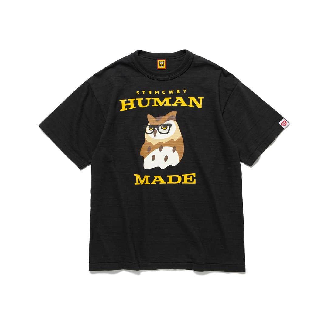 HUMAN MADEさんのインスタグラム写真 - (HUMAN MADEInstagram)「"GRAPHIC T-SHIRT #07" is available at 20th May 11:00am (JST) at Human Made stores mentioned below.  5月20日AM11時より、"GRAPHIC T-SHIRT #07” が HUMAN MADE のオンラインストア並びに下記の直営店舗にて発売となります。  [取り扱い直営店舗 - Available at these Human Made stores] ■ HUMAN MADE ONLINE STORE ■ HUMAN MADE OFFLINE STORE ■ HUMAN MADE HARAJUKU ■ HUMAN MADE SHIBUYA PARCO ■ HUMAN MADE 1928 ■ HUMAN MADE SHINSAIBASHI PARCO  *在庫状況は各店舗までお問い合わせください。 *Please contact each store for stock status.  HUMAN MADE定番の丸胴ボディーを使用したグラフィックTシャツ。 スラブ生地ならではの柔らかく独特な風合いと、オリジナルグラフィックが特徴です。  Graphic T-shirt with Human Made's standard rounded body. Woven with uneven slub yarn, it has a soft texture and is adorned with an original graphic.」5月19日 11時18分 - humanmade