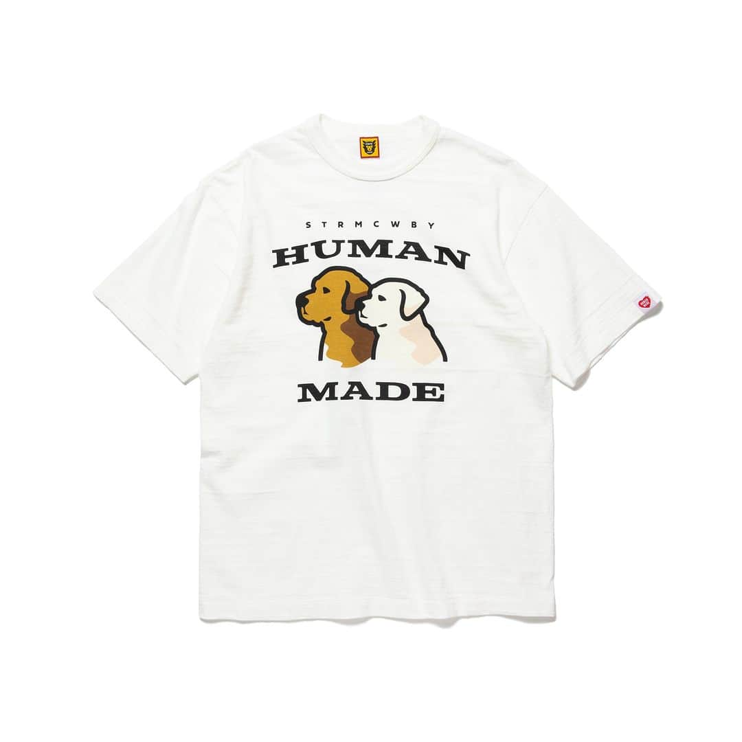 HUMAN MADEさんのインスタグラム写真 - (HUMAN MADEInstagram)「"GRAPHIC T-SHIRT #12" is available at 20th May 11:00am (JST) at Human Made stores mentioned below.  5月20日AM11時より、"GRAPHIC T-SHIRT #12” が HUMAN MADE のオンラインストア並びに下記の直営店舗にて発売となります。  [取り扱い直営店舗 - Available at these Human Made stores] ■ HUMAN MADE ONLINE STORE ■ HUMAN MADE OFFLINE STORE ■ HUMAN MADE HARAJUKU ■ HUMAN MADE SHIBUYA PARCO ■ HUMAN MADE 1928 ■ HUMAN MADE SHINSAIBASHI PARCO  *在庫状況は各店舗までお問い合わせください。 *Please contact each store for stock status.  HUMAN MADE定番の丸胴ボディーを使用したグラフィックTシャツ。 スラブ生地ならではの柔らかく独特な風合いと、オリジナルグラフィックが特徴です。  Graphic T-shirt with Human Made's standard rounded body. Woven with uneven slub yarn, it has a soft texture and is adorned with an original graphic.」5月19日 11時21分 - humanmade