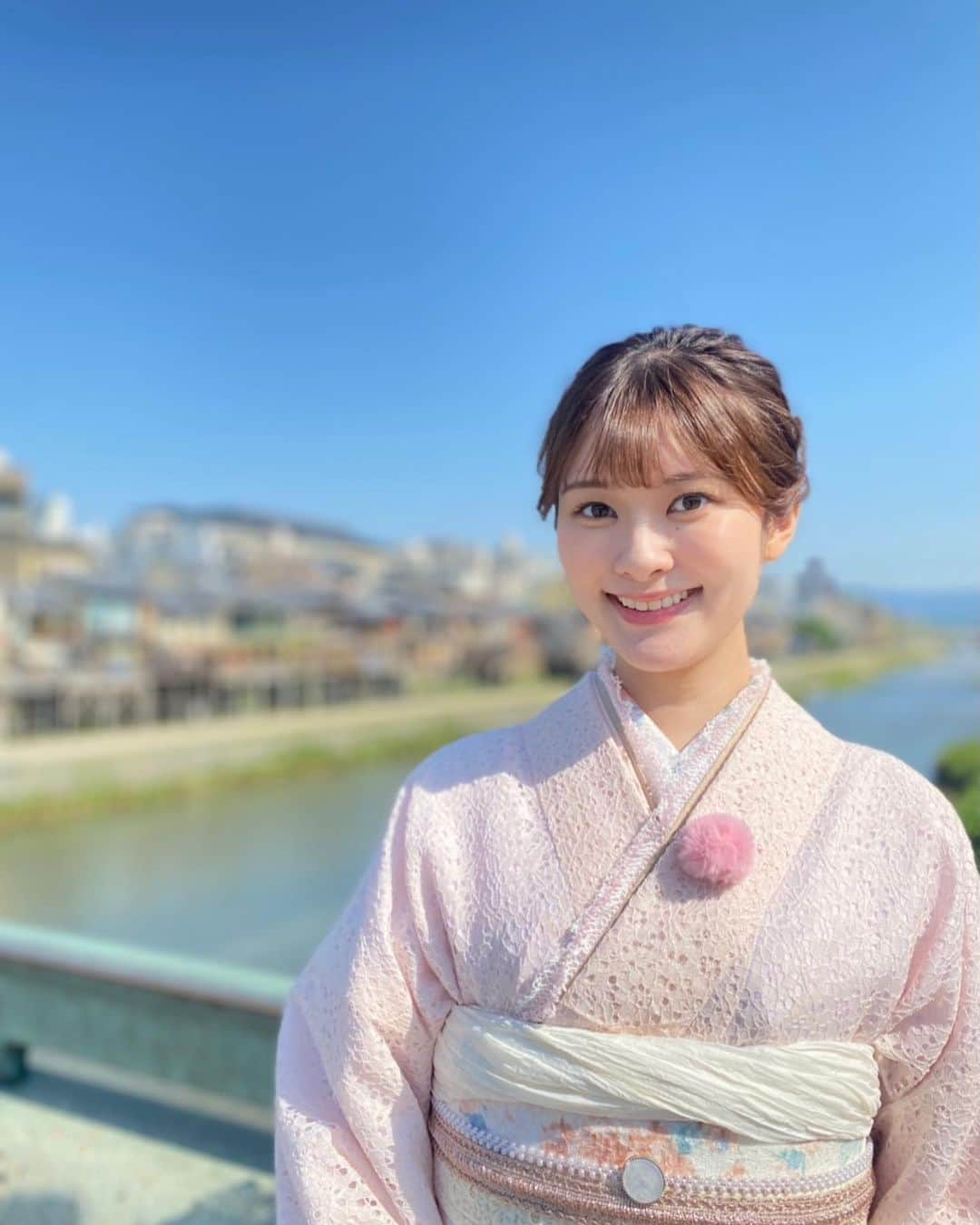 増田紗織さんのインスタグラム写真 - (増田紗織Instagram)「今週の「おはよう朝日土曜日です」では初夏の京都をたっぷりご紹介します🤍  1枚目の写真はひろこちゃんが撮ってくれました…🤍  #おはよう朝日土曜日です #おは土 #京都 #京都観光 #京都旅行 #着物 #着物女子 #着物コーデ #kyoto #kimono」5月19日 11時43分 - saorimasuda_official