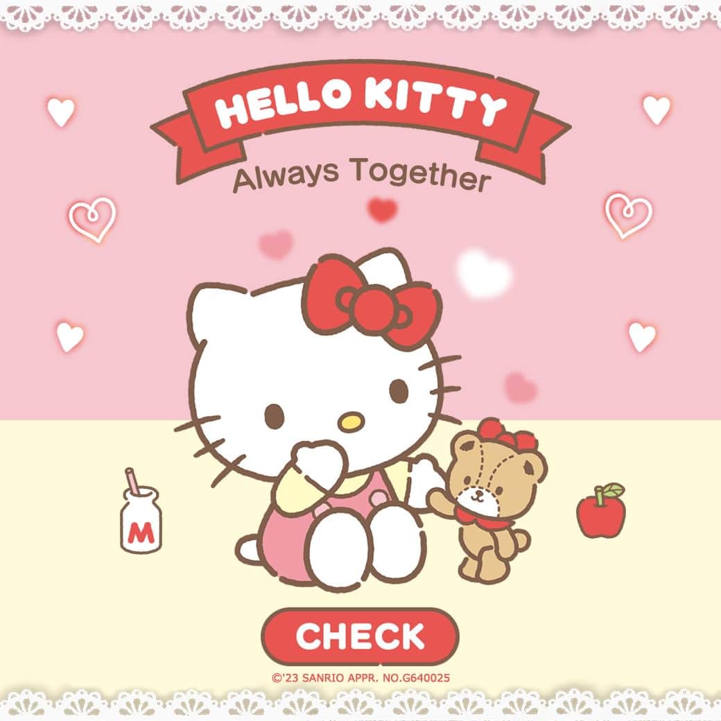 LINE Cameraさんのインスタグラム写真 - (LINE CameraInstagram)「ハローキティのNEWスタンプ❤️ 赤色＆ハートがいっぱい🥰 . New Hello Kitty stamps ❤️ Full of red colors and hearts 🥰 . #linecamera #lineカメラ #ラインカメラ #sanrio #サンリオ #ハローキティ #hellokitty #タイニーチャム #キティ #キティちゃん #cat #cats #kitty #ねこ #猫 #ネコ #レース #ガーリー #ハート #heart #hearts #かわいい #cute #スタンプ #stamp #stamps」5月19日 12時00分 - linecamera_official