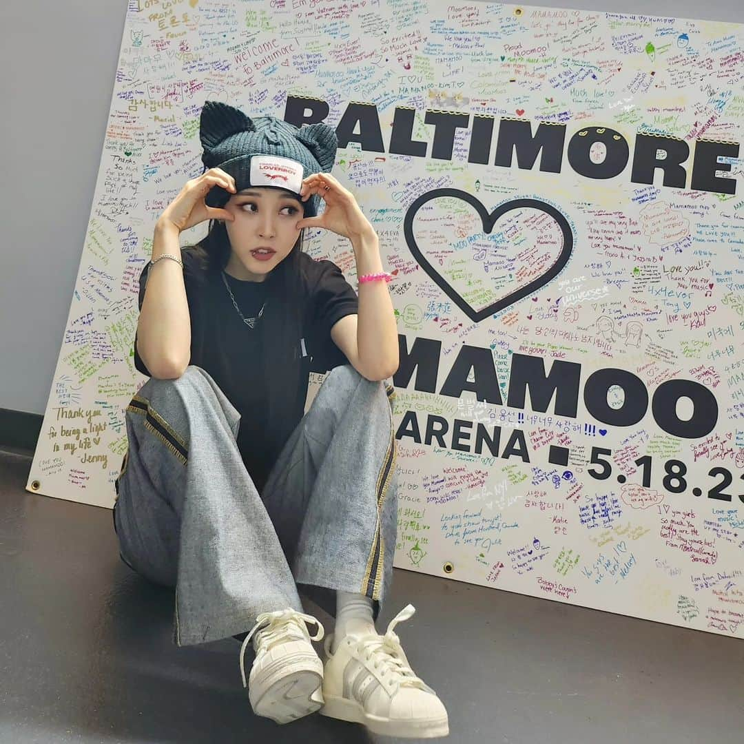 ムンビョルのインスタグラム：「BALTIMORE💚」