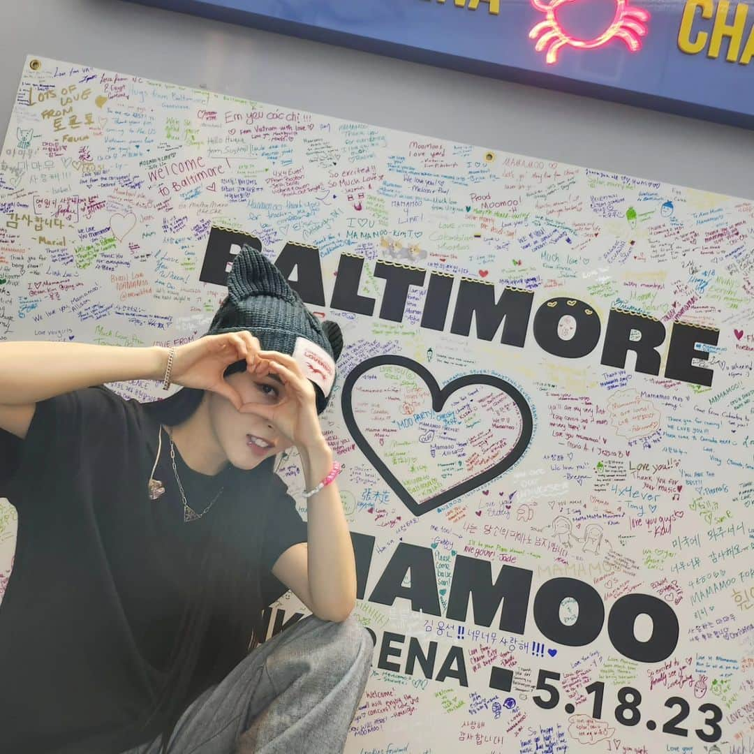 ムンビョルさんのインスタグラム写真 - (ムンビョルInstagram)「BALTIMORE💚」5月19日 13時29分 - mo_onbyul