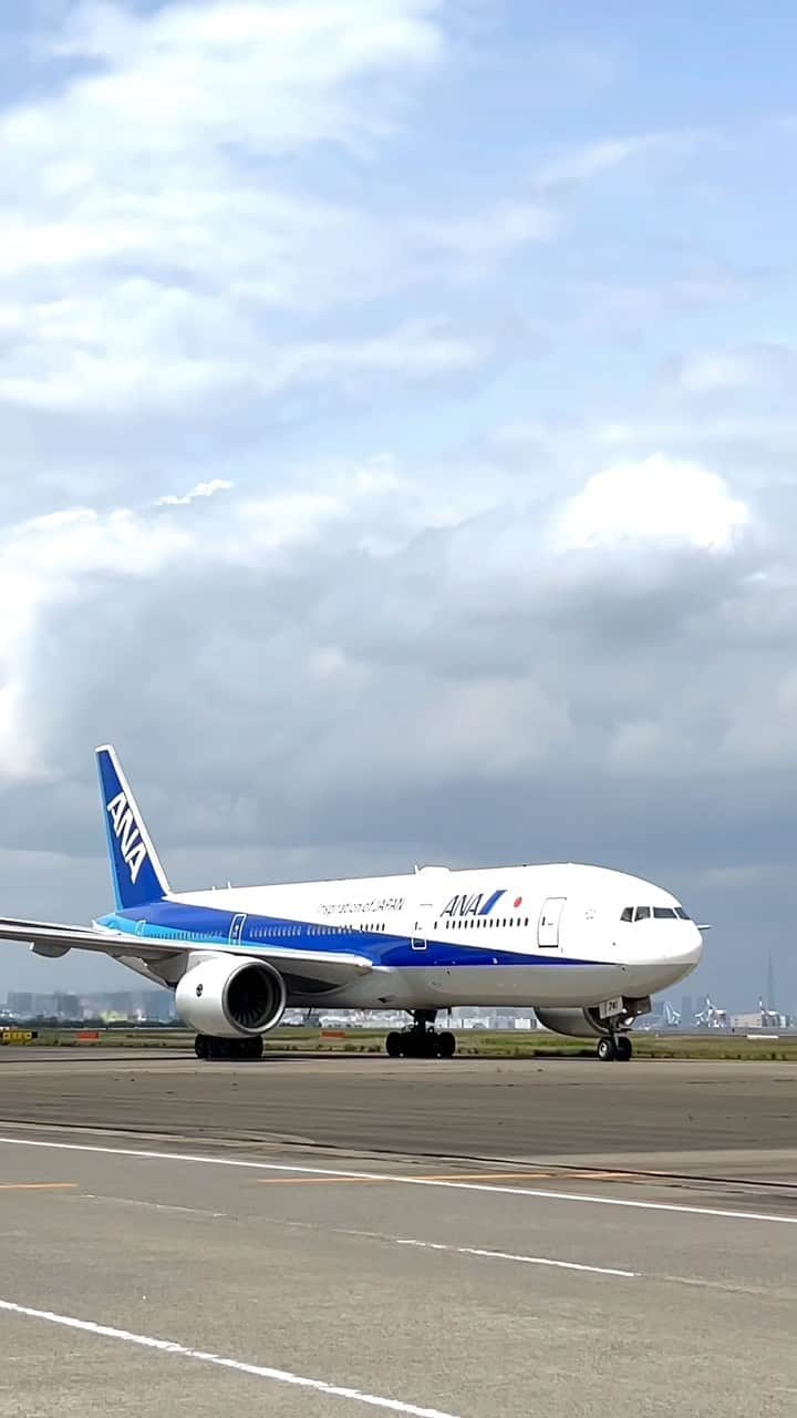ANAのインスタグラム：「This is how 30 scond trailers be looking 👀  #allnipponairways #ana #airplane #sky #飛行機 #空 #30secondtrailer #30seconds #foryou」