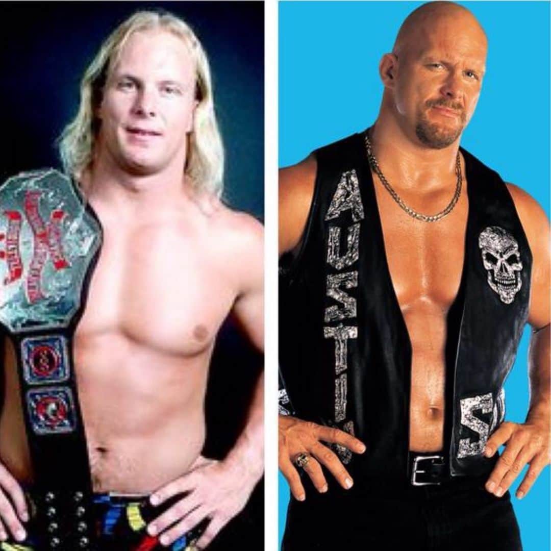 ストーン・コールド・スティーブ・オースチンのインスタグラム：「Turns out, you CAN make chicken salad out of chicken shit.  #tbt  #stunningsteve to #stonecold  #wcw #wwe  #worldtelevisionchampion #prowrestling」