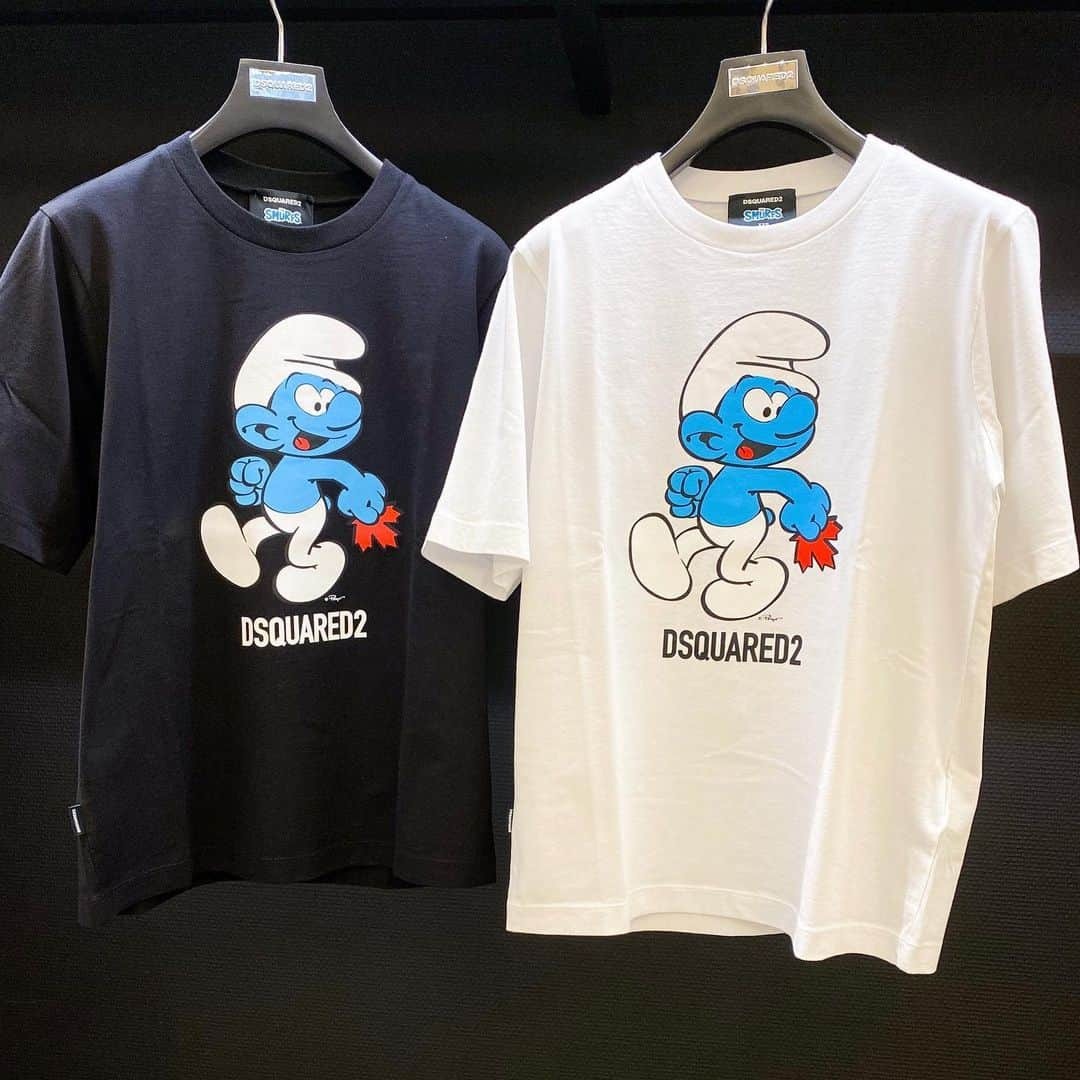 HANKYU.MODEさんのインスタグラム写真 - (HANKYU.MODEInstagram)「. DSQUARED2 THE SMURFS At 3F MODE  「DSQUARED2」より、1958年にベルギーで生まれたキャラクター「THE SMURFS・スマーフ」とのコラボアイテムが登場。愛らしい森の妖精スマーフとともに「ONE LIFE ONE PLANET」プロジェクトとして、環境に配慮した素材にも注目。  Page1‐2 Tシャツ　50,600円 キャップ　47,300円  Page3‐5　Tシャツ　各50,600円 Page6　パンツ　67,100円  #DSQUARED2 #ディースクエアード #ディースク #hankyumode #hankyu #阪急百貨店 #阪急本店 #うめはん #ファッション  #トレンドファッション #23ss #スマーフ #smurfd #onelifeoneplanet #Tシャツ #キャップ #ショートパンツ #グラフィックT #白T」5月20日 17時00分 - hankyumode