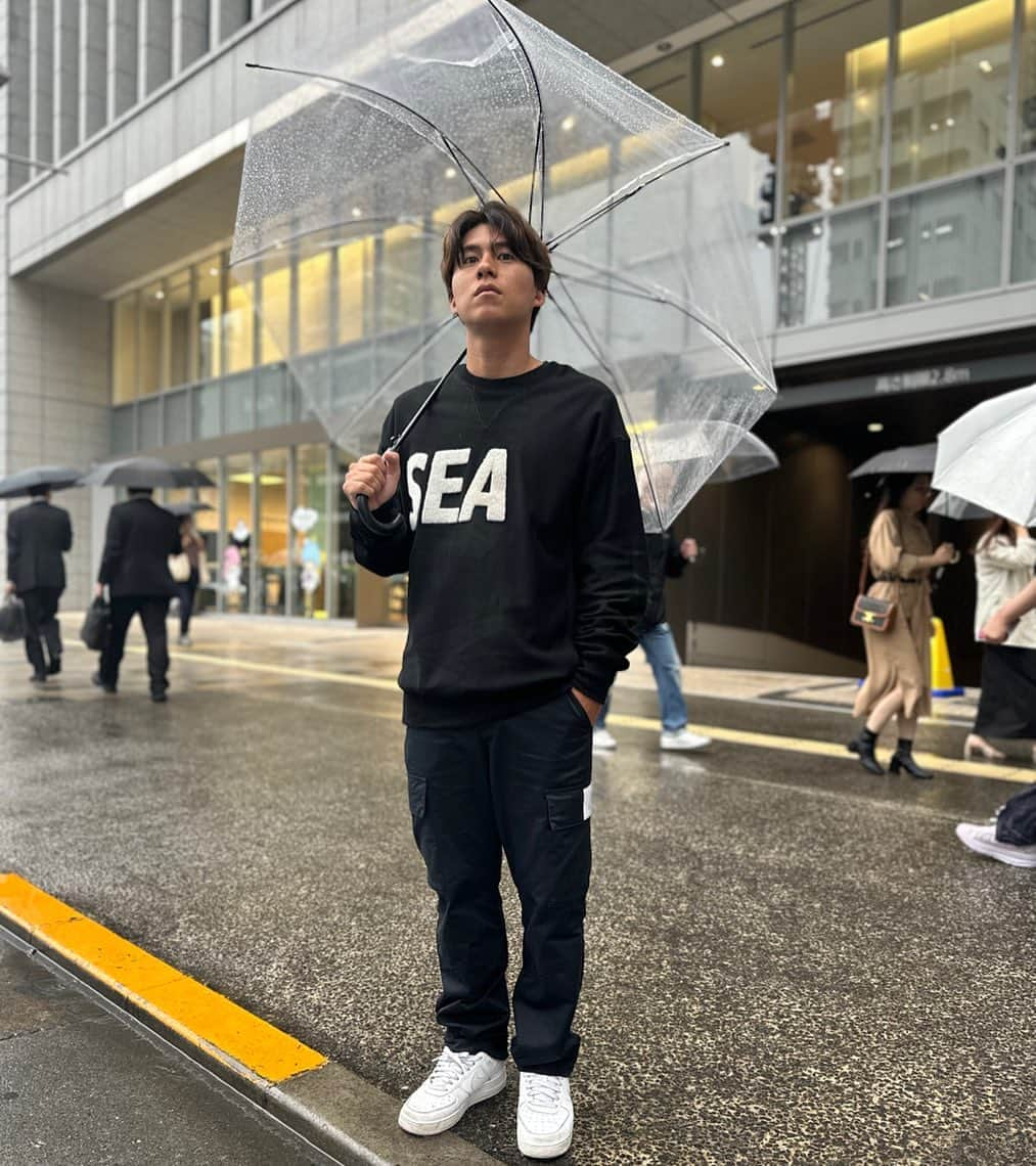 けーごさんのインスタグラム写真 - (けーごInstagram)「. Rainy day ☔️ 雨嫌いです。 #windandsea #nike」5月19日 17時09分 - keigostagram