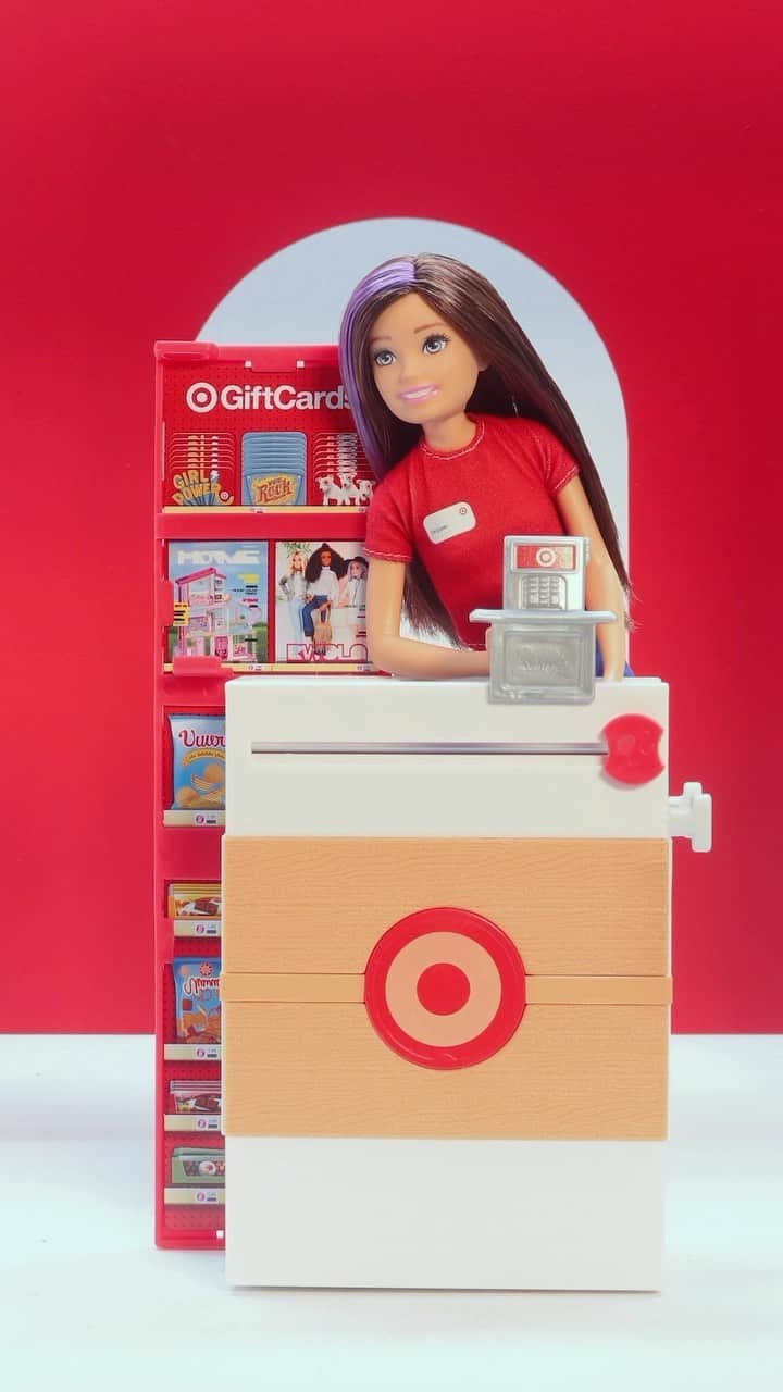 Targetのインスタグラム：「And the Employee of the Month award goes to… Skipper! 🏆 Shop the Target exclusive Barbie Skipper doll, in stores and online. #Barbie #OnlyAtTarget」