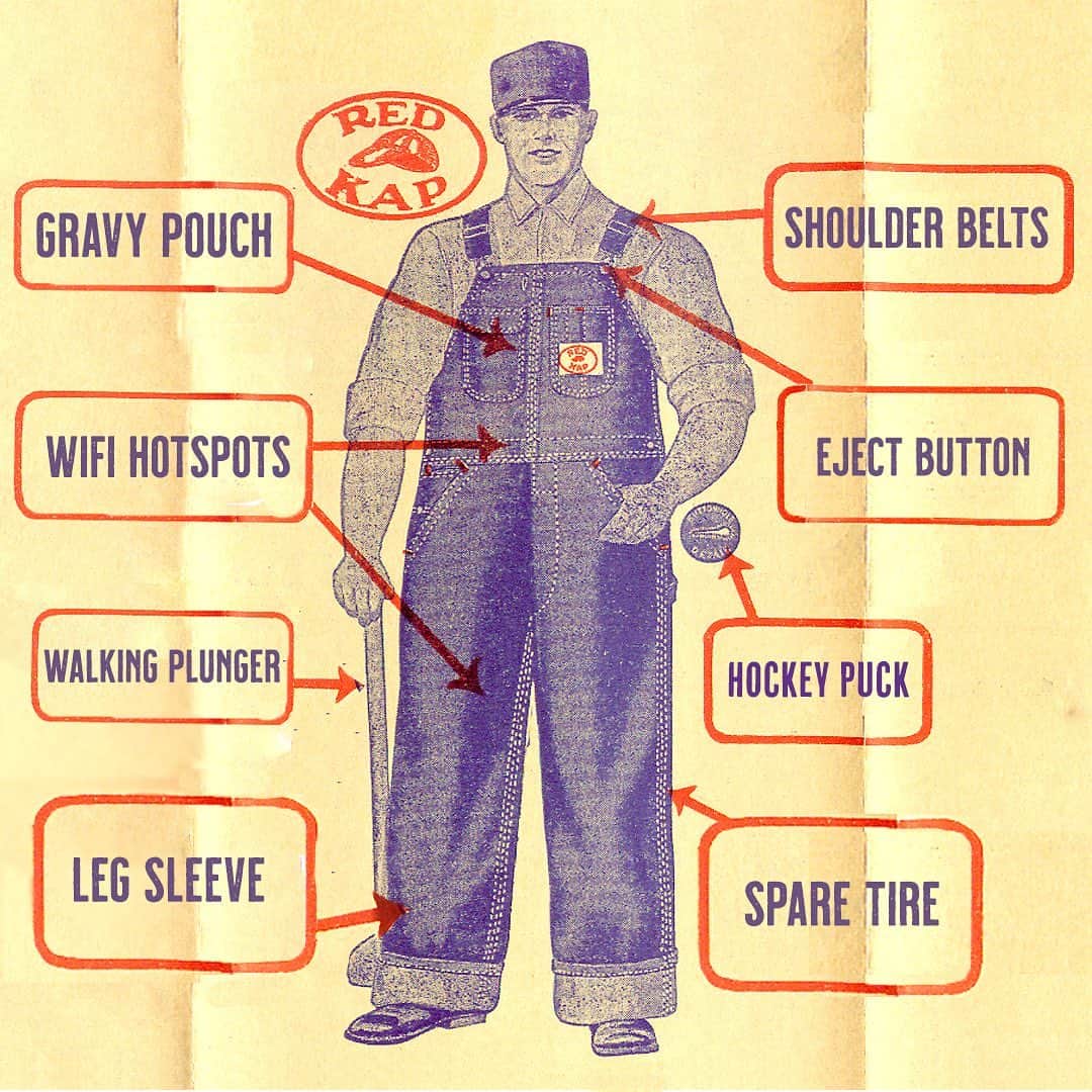 レッドキャップのインスタグラム：「Mimix and Oilblok have revolutionized workwear, but Red Kap has always been innovative.」