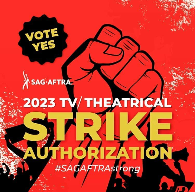 コナー・パオロのインスタグラム：「#wgastrong #wgastrike #wgawest #wgaeast」