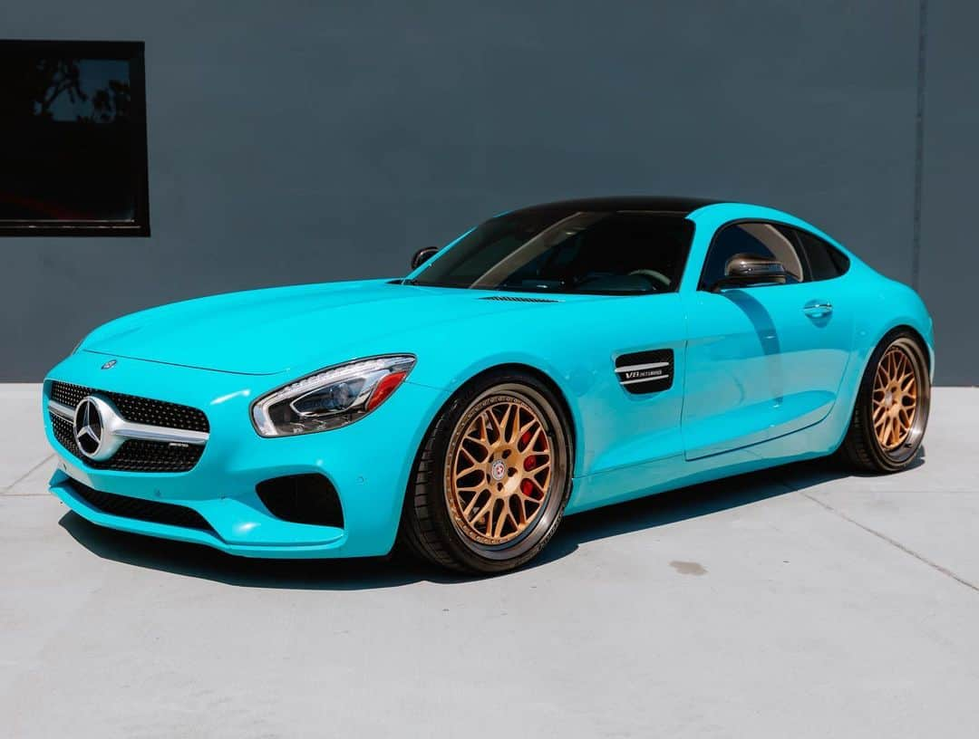 CARLiFESTYLEさんのインスタグラム写真 - (CARLiFESTYLEInstagram)「2016 Mercedes-Benz AMG GTs 🐬 Wrapped in Miami blue   •Gintani Tune - 680hp •VR performance Valvetronics Exhaust  •H&R lowering springs  •HRE 300 two tone finish  •Carbon difusor   #amgts #mercedesgts #mercedesamg #amgforsale  •  •  • #mercedes #mercedesbenz #gintani #vrperformance #hrewheels #amgperformance #carsandcoffee #carmeets #exoticcarfactory #carsforsale  #orangecounty #cardealership #instacar #superexoticcars #carlifestyle #exoticcars #carsofinstagram #carsforsale #supercars #beautifulcars #occarmeets」5月20日 4時40分 - carlifestyle