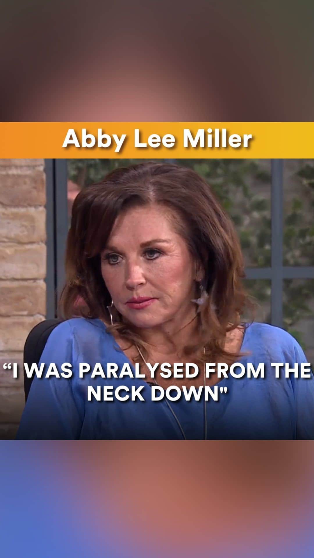アビー・リー・ミラーのインスタグラム：「“I was paralysed from the neck down”  “Dance Moms” star Abby Lee Miller opens up about how her life changed after her surgery.」