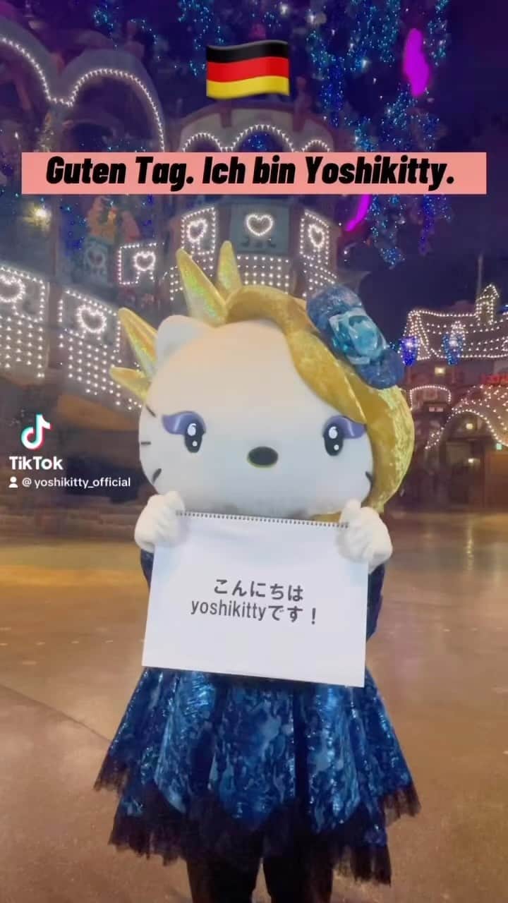 Yoshikittyのインスタグラム：「Liebe Fans in Deutschland, vielen Dank für eure Unterstützung bei der Abstimmung zum Sanrio Character Award. Bitte unterstützen Sie mich weiterhin! Vielen Dank!  （link in bio）https://ranking.sanrio.co.jp/en/characters/yoshikitty/  @yoshikitty_official @yoshikiofficial  #yoshiki #sanrio #hellokitty #sanrioCharacterRanking #teamyoshikitty #yoshikitty #cinnamoroll #pompompurin #kuromi #pochacco #mymelody #littletwinstars #hangyodon #cogimyun #tuxedosam」