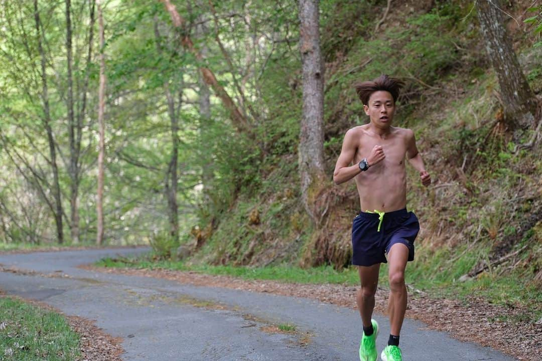 神野大地さんのインスタグラム写真 - (神野大地Instagram)「hill training⛰️🏃 #富士見合宿 標高918m〜1946m！  📸 @arata_n @tsubouchi.takeshi」5月19日 20時10分 - daichi_0913