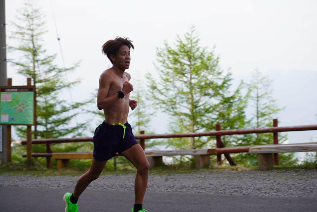 神野大地さんのインスタグラム写真 - (神野大地Instagram)「hill training⛰️🏃 #富士見合宿 標高918m〜1946m！  📸 @arata_n @tsubouchi.takeshi」5月19日 20時10分 - daichi_0913