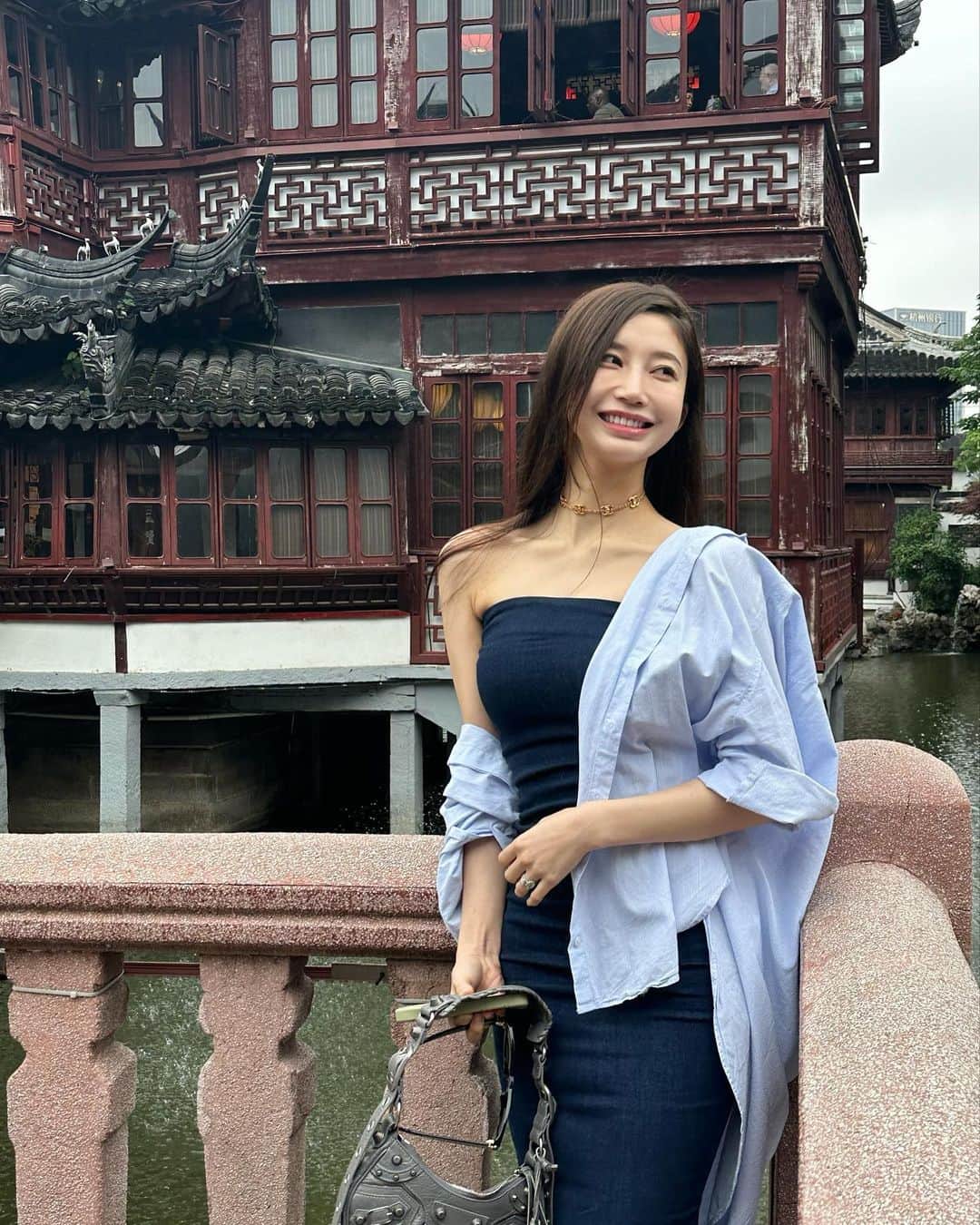 小倉優香のインスタグラム：「猜猜我在哪里 ここはどこでしょう🤲❓」